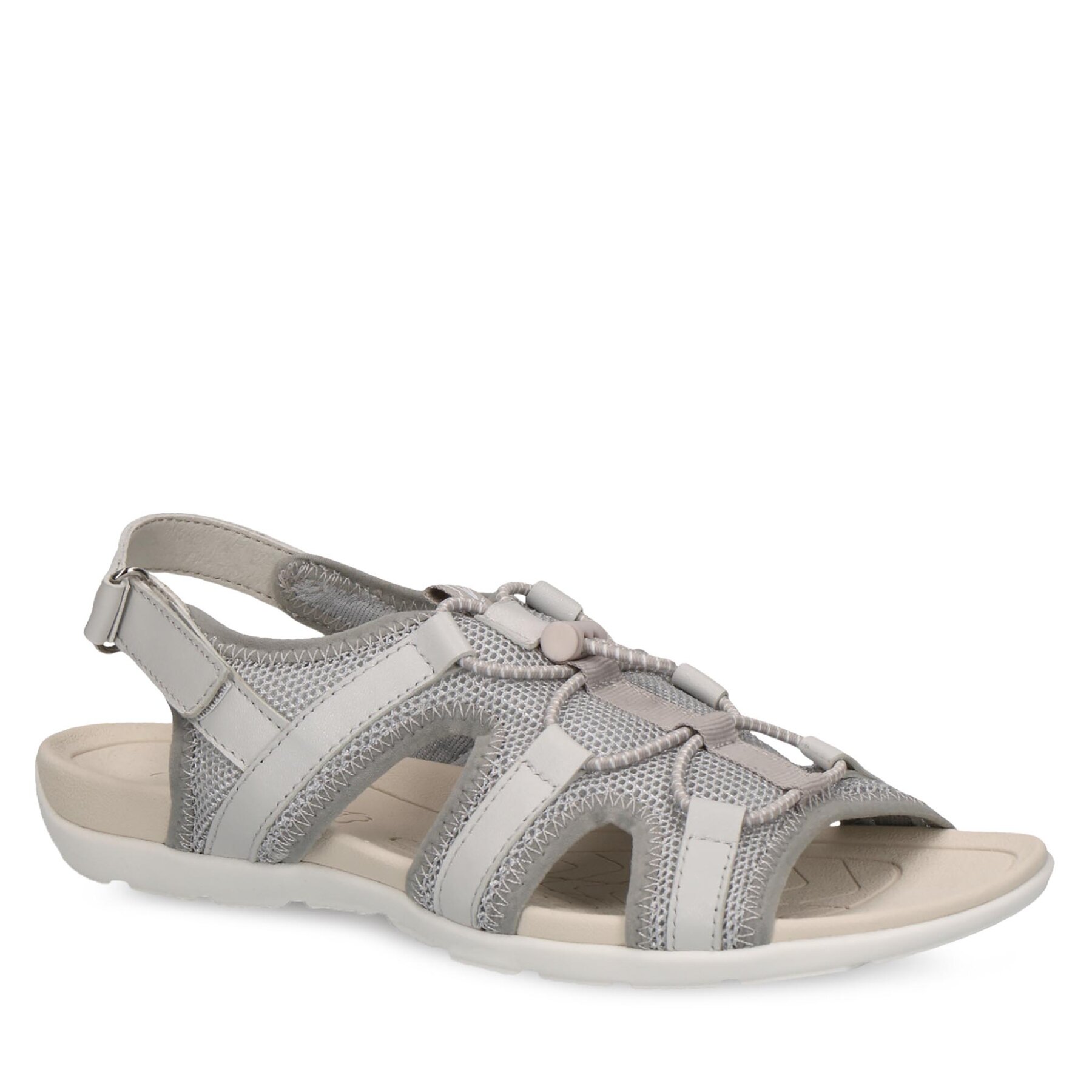 Sandale Caprice 9-28106-20 Lt Grey Comb 208
