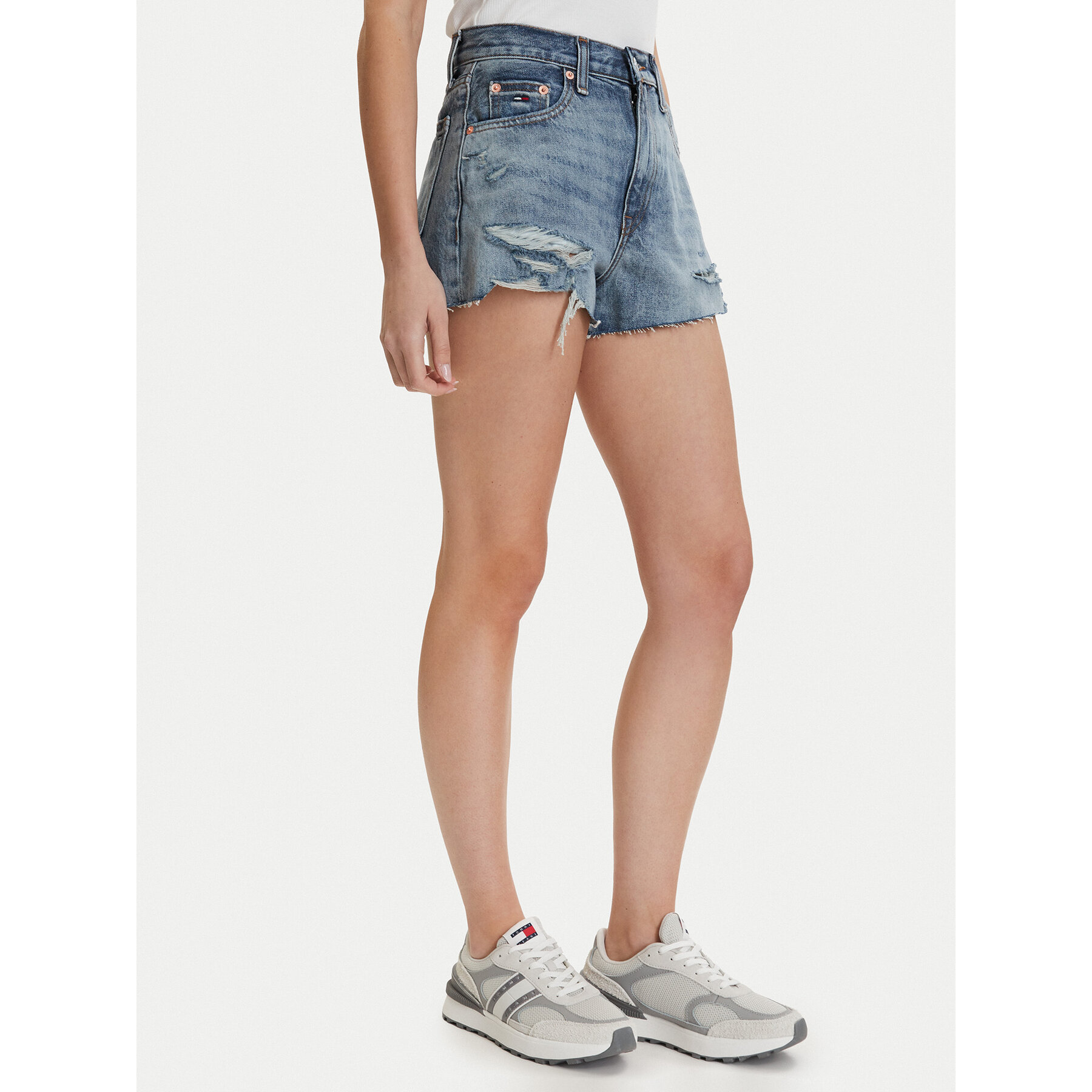 Tommy Jeans Jeansshorts DW0DW22690 Blau Regular Fit