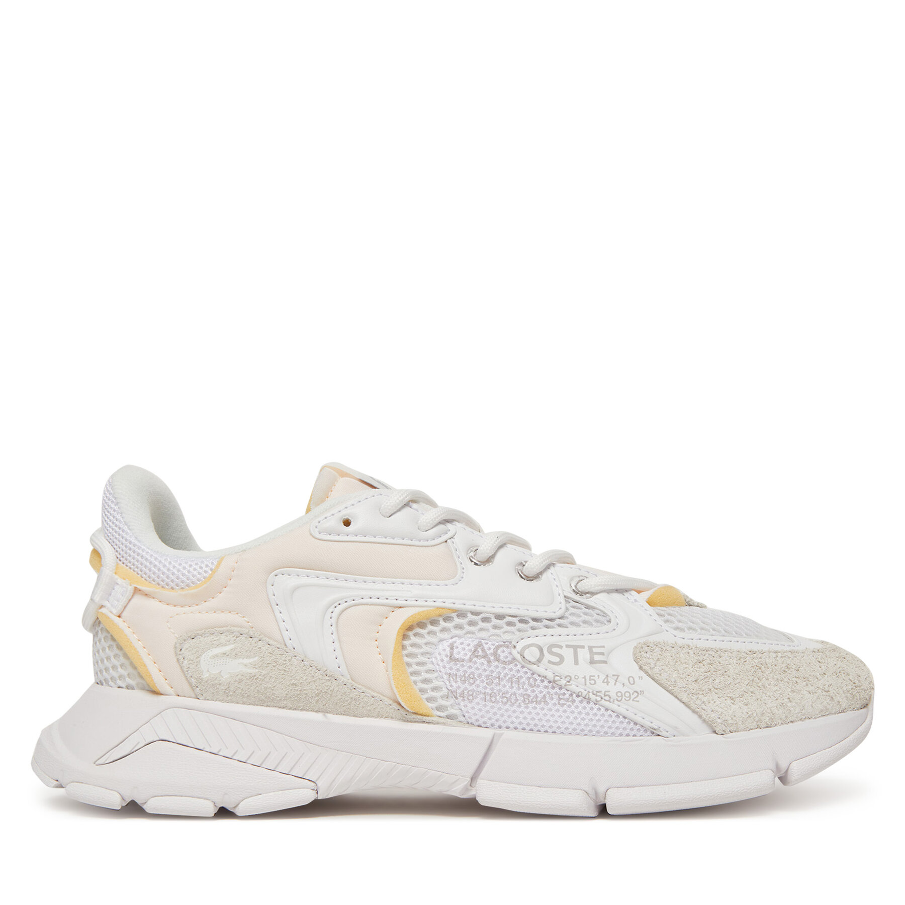Męskie Sneakersy Lacoste, Rozmiar 41 Biały L003 7-49SMA0003