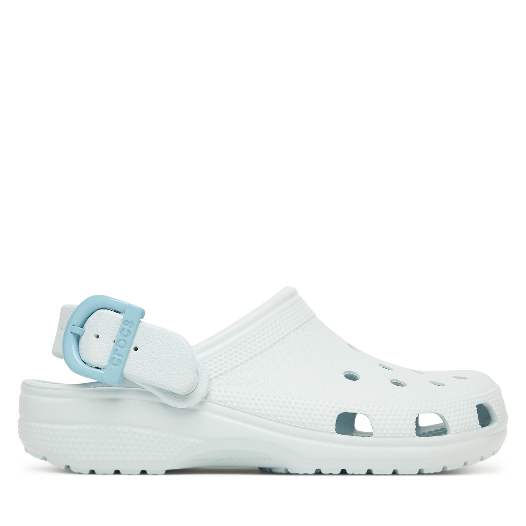Šľapky Crocs Classic Enamel Buckle Clog 213347 Svetlo modrá