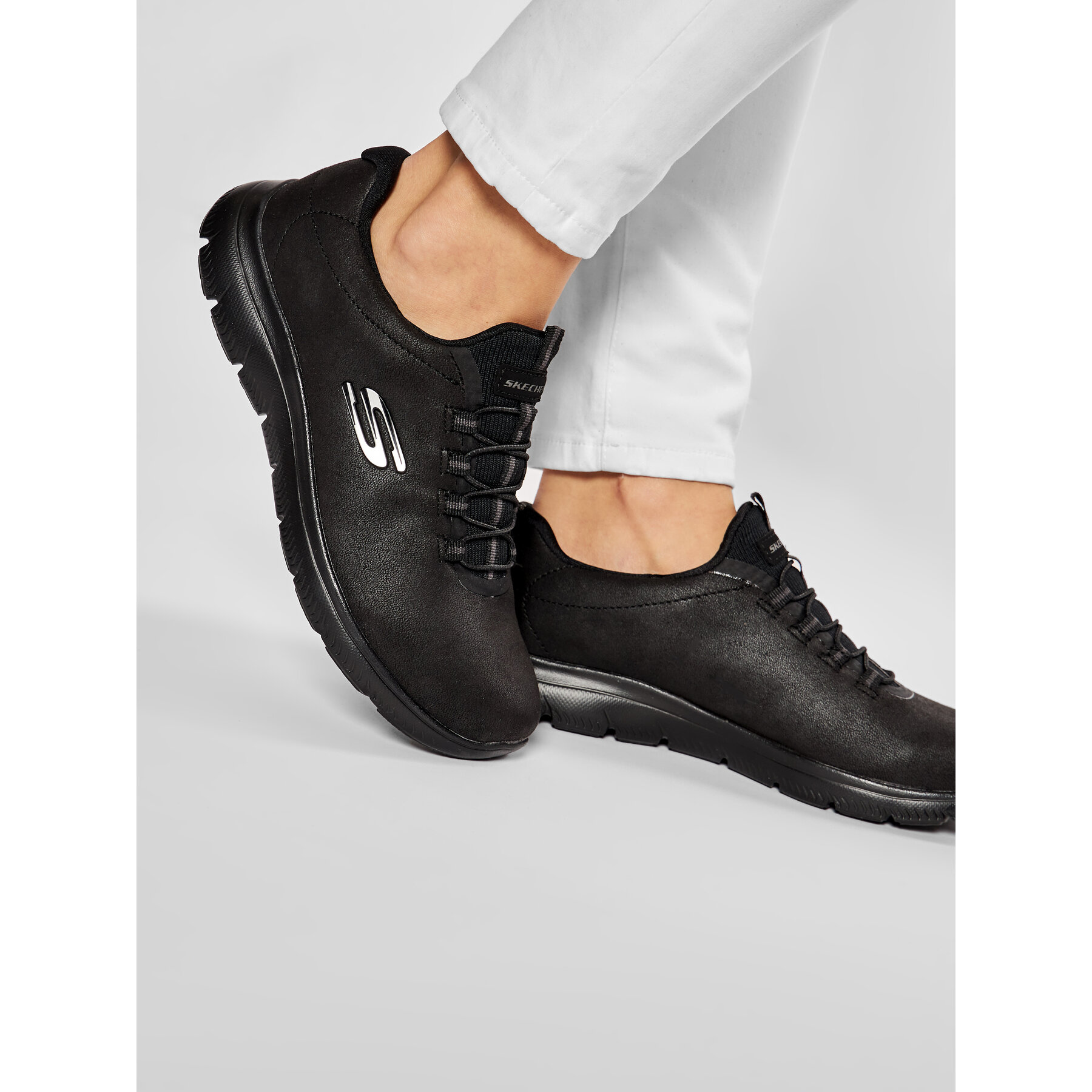 Sneakers Skechers Itz Bazik 88888301/BBK Negru
