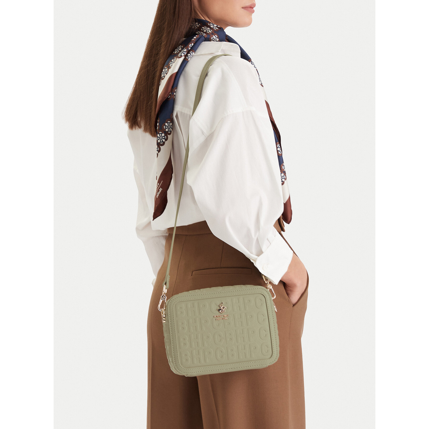 Geantă Beverly Hills Polo Club EO-BHPC-S-001-09 Verde