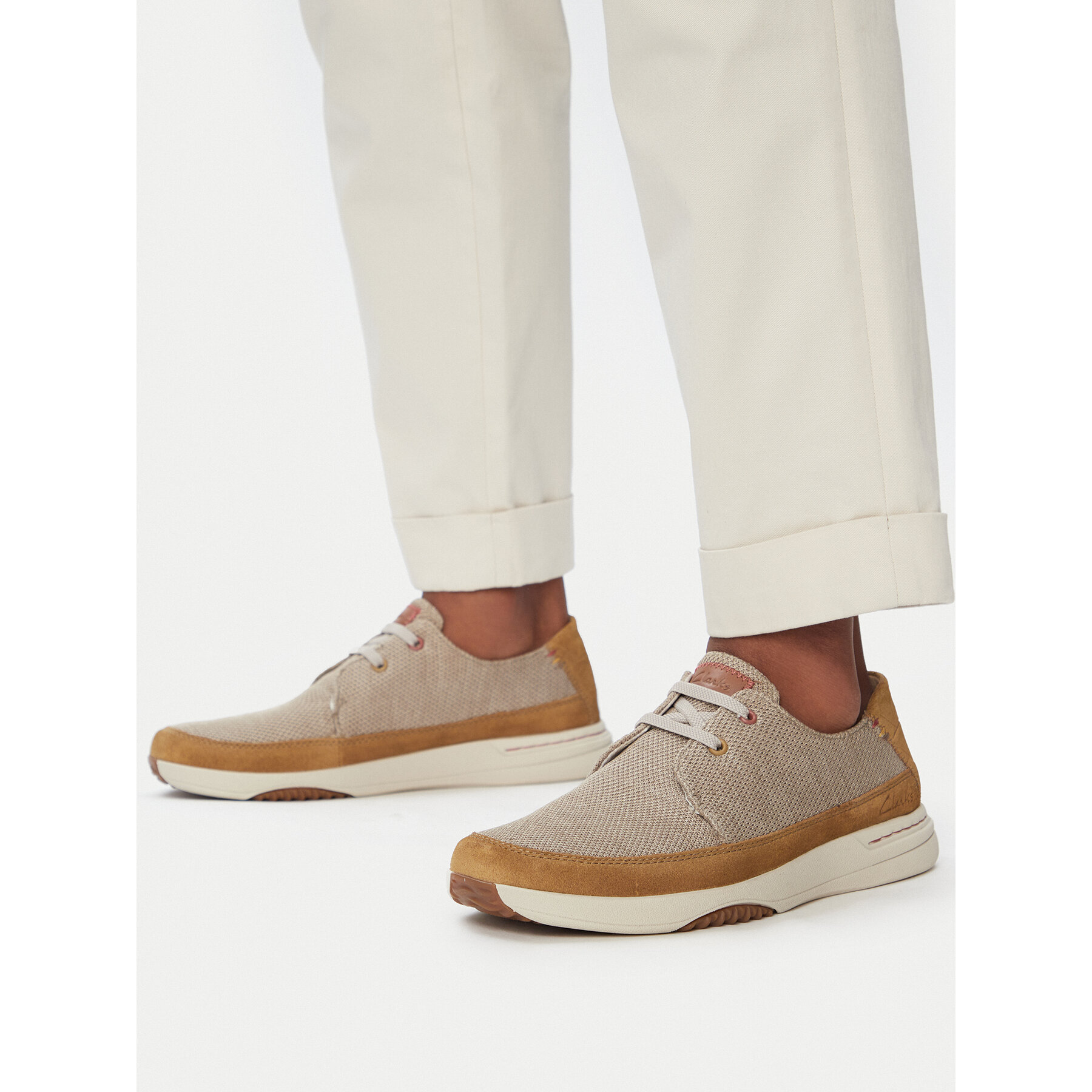 Tenisice Clarks Easeway Lace 26181369 Bež