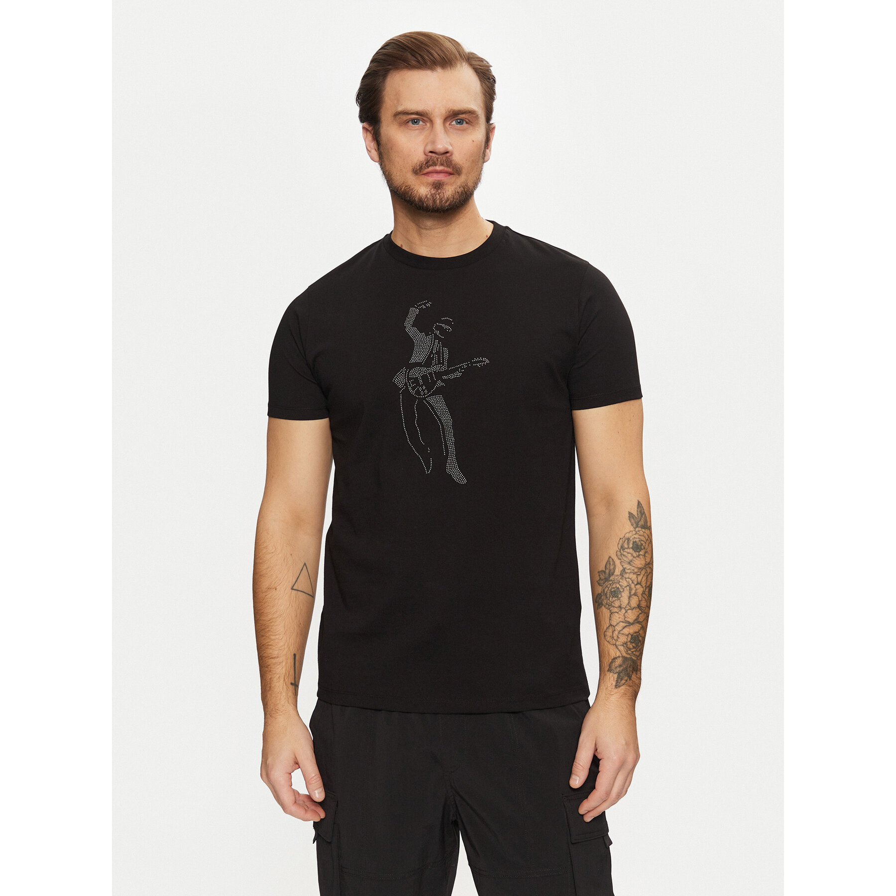 KARL LAGERFELD KARL LAGERFELD T-Shirt 755089 551225 Μαύρο Regular Fit