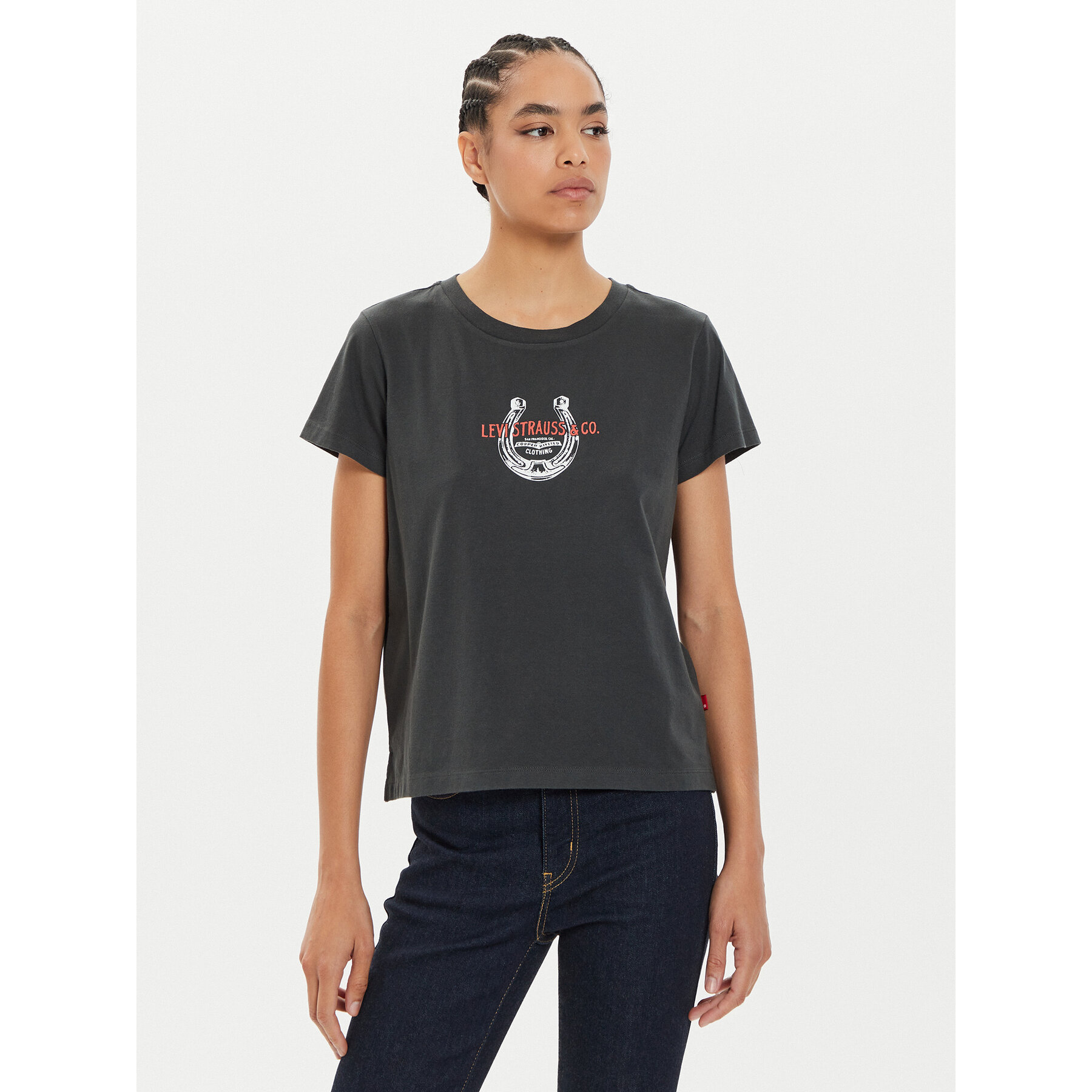Levi's® T-shirt Graphic A8804-0027 Nero Boxy Fit