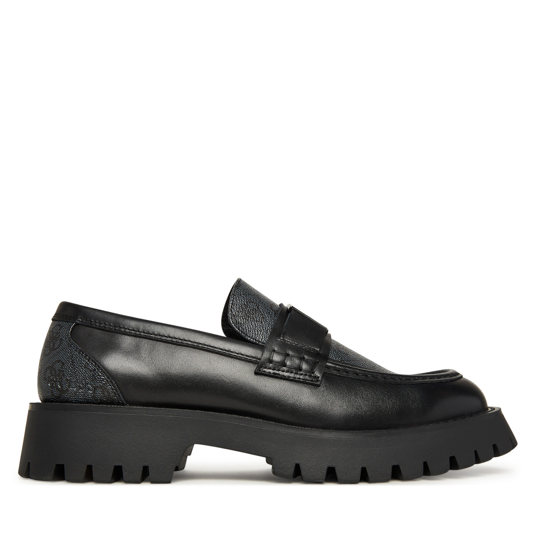 Loafers Guess FMFZIA LEL14 Negru