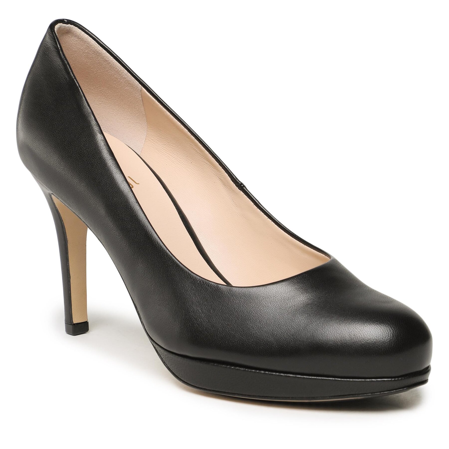 Pantofi cu toc subțire HÖGL Studio 80 Schwarz (-0100)