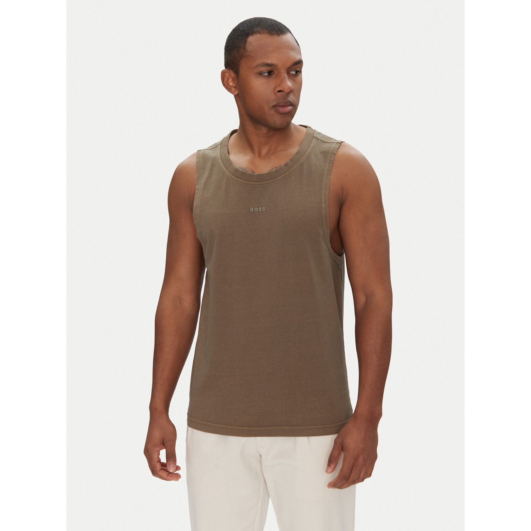 BOSS Smanicato 50536739 Cachi Regular Fit