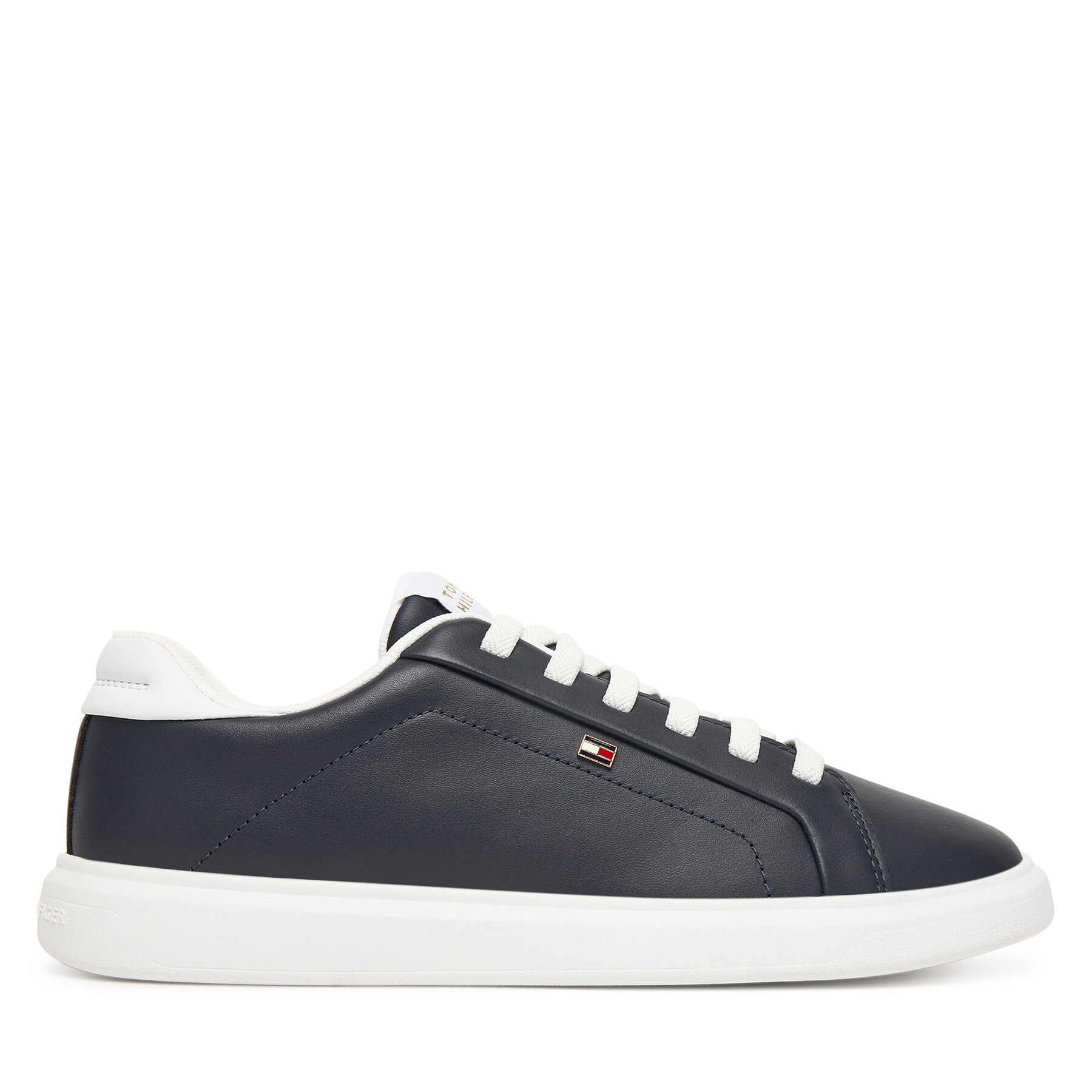 Sneakersy Tommy Hilfiger Icon Court Light Weight FW0FW08948 Tmavomodrá