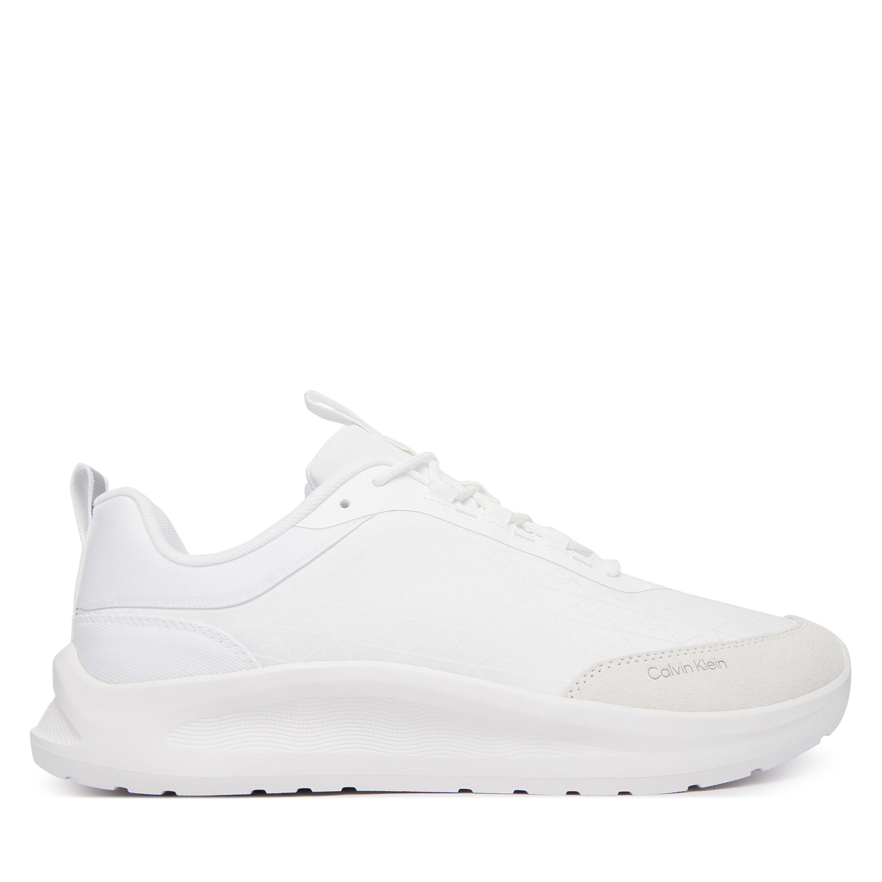 Tenisice Calvin Klein Light Eva Runn Laceup Aop HM0HM02343 Bijela