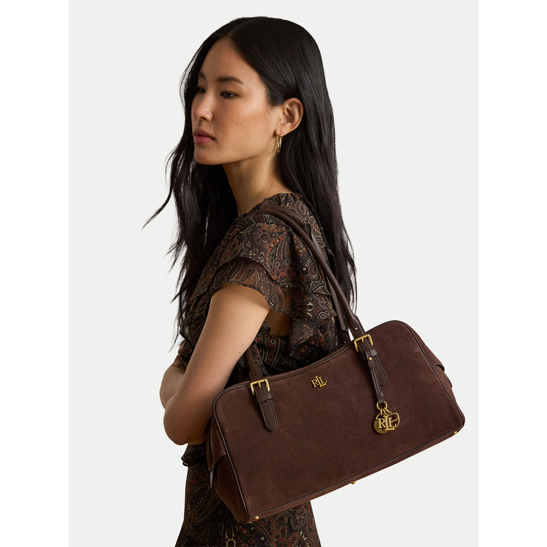 Torbica LAUREN RALPH LAUREN 431P15643004 Smeđa