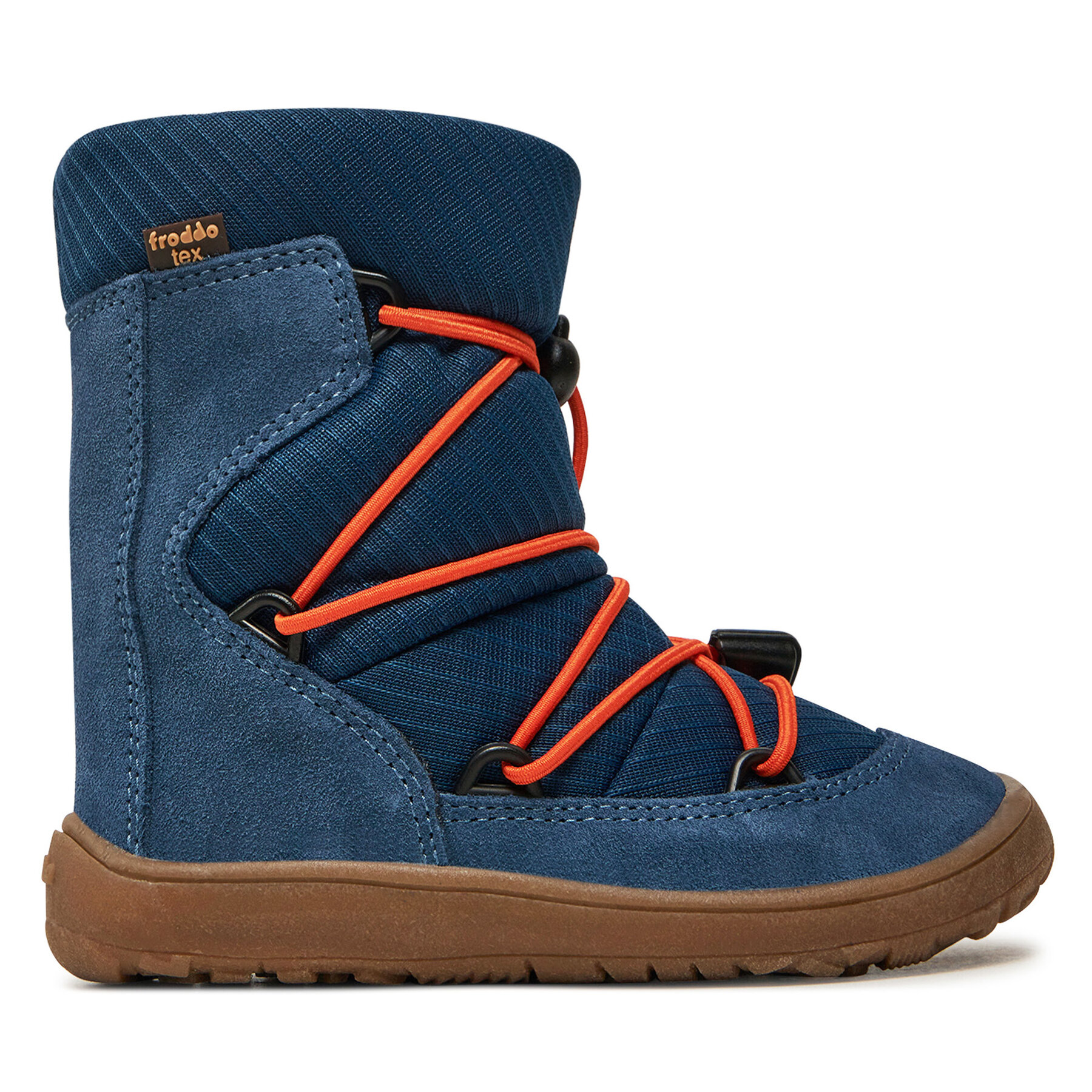 Dziecięce Kozaki Froddo, Rozmiar 29 Niebieski Barefoot Tex Track Wool G3160239-2 M