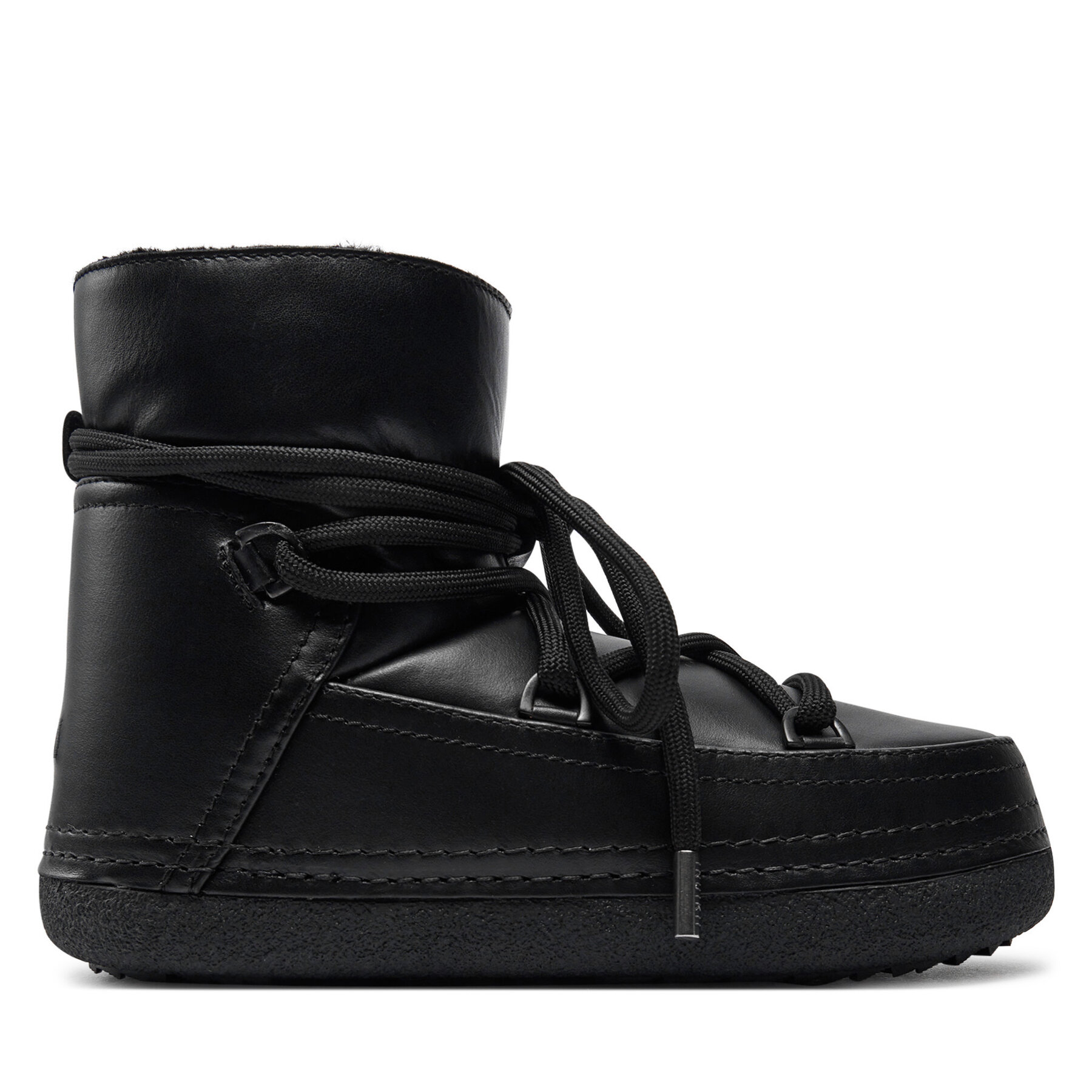 Stivali da neve Inuikii Full Leather 75101-087 Nero