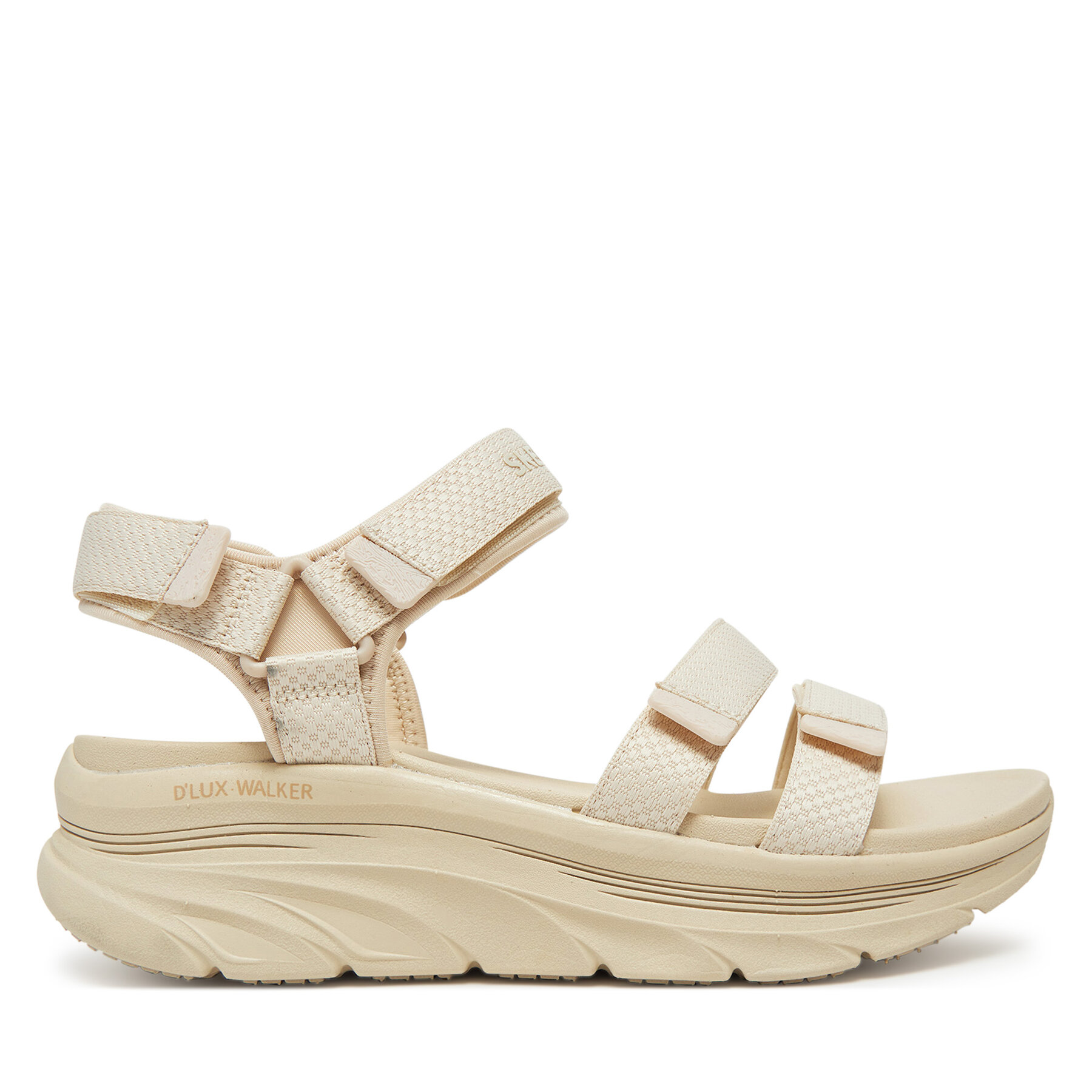 Sandale Skechers DLux Walker-Going-Out Vibes 119828/NAT Bej