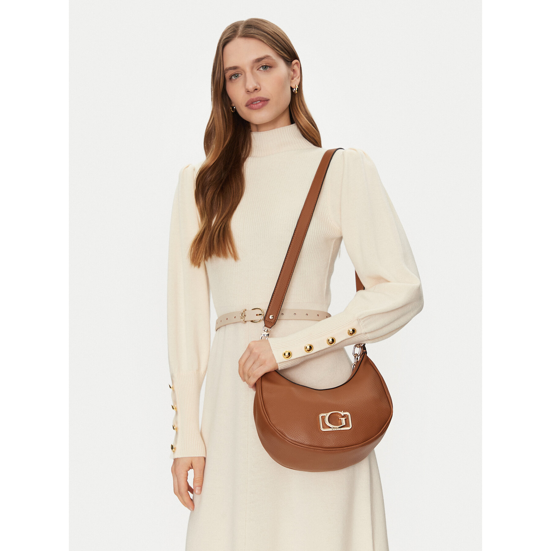 Дамска чанта Guess HWBG96 42010 Кафяв