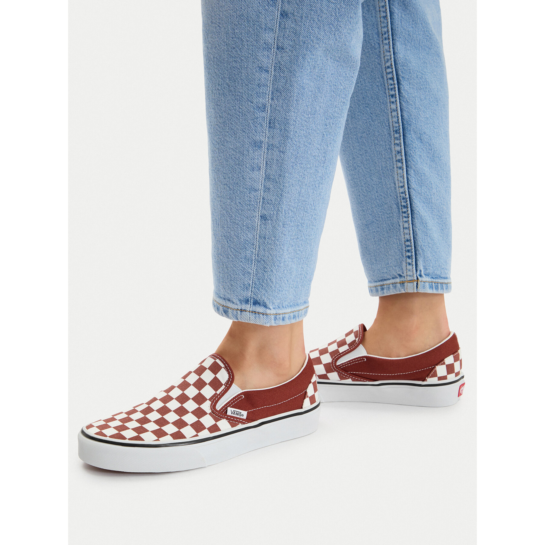 Tenisice Vans Classic Slip-On VN000DAHFSB1 Tamnocrvena