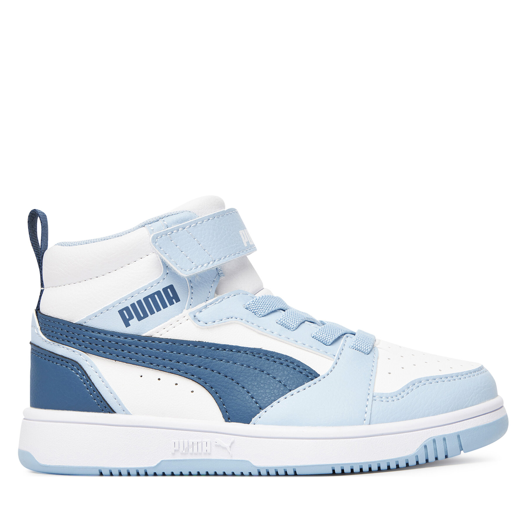 Sneakersy Puma Rebound V6 Mid Ac  Ps 393832 32 Biela