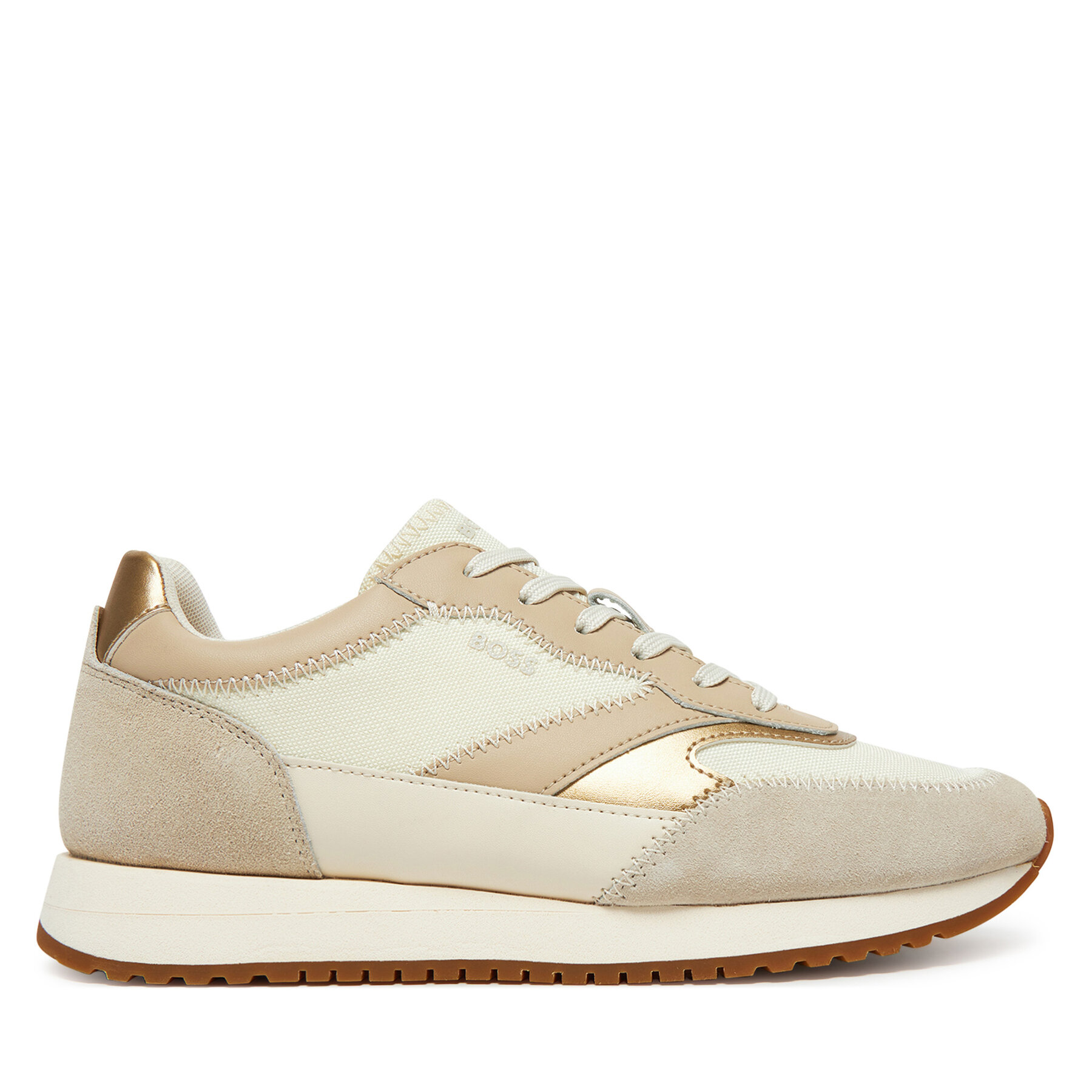 Donna Sneakers BOSS, Taglia 40, Beige, Kai Runn 50541653, taglia : 40