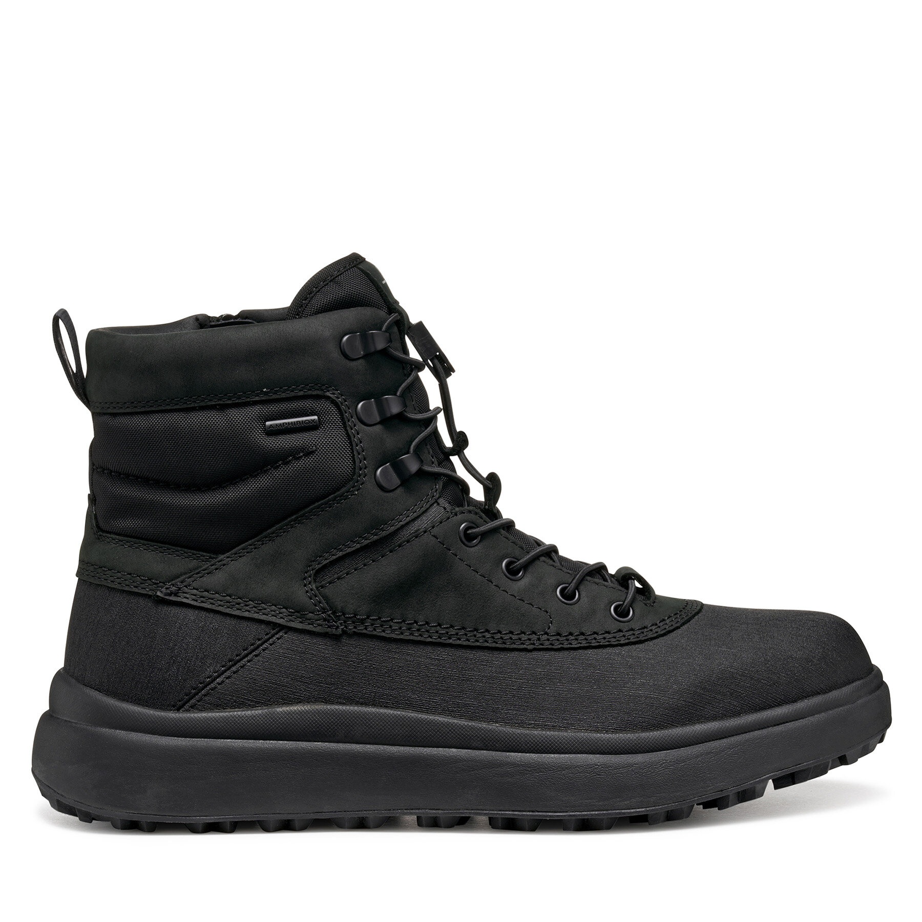 Geox Male Černá Trekingová Obuv U Granito + Grip B A U56fzd 04550 C9999