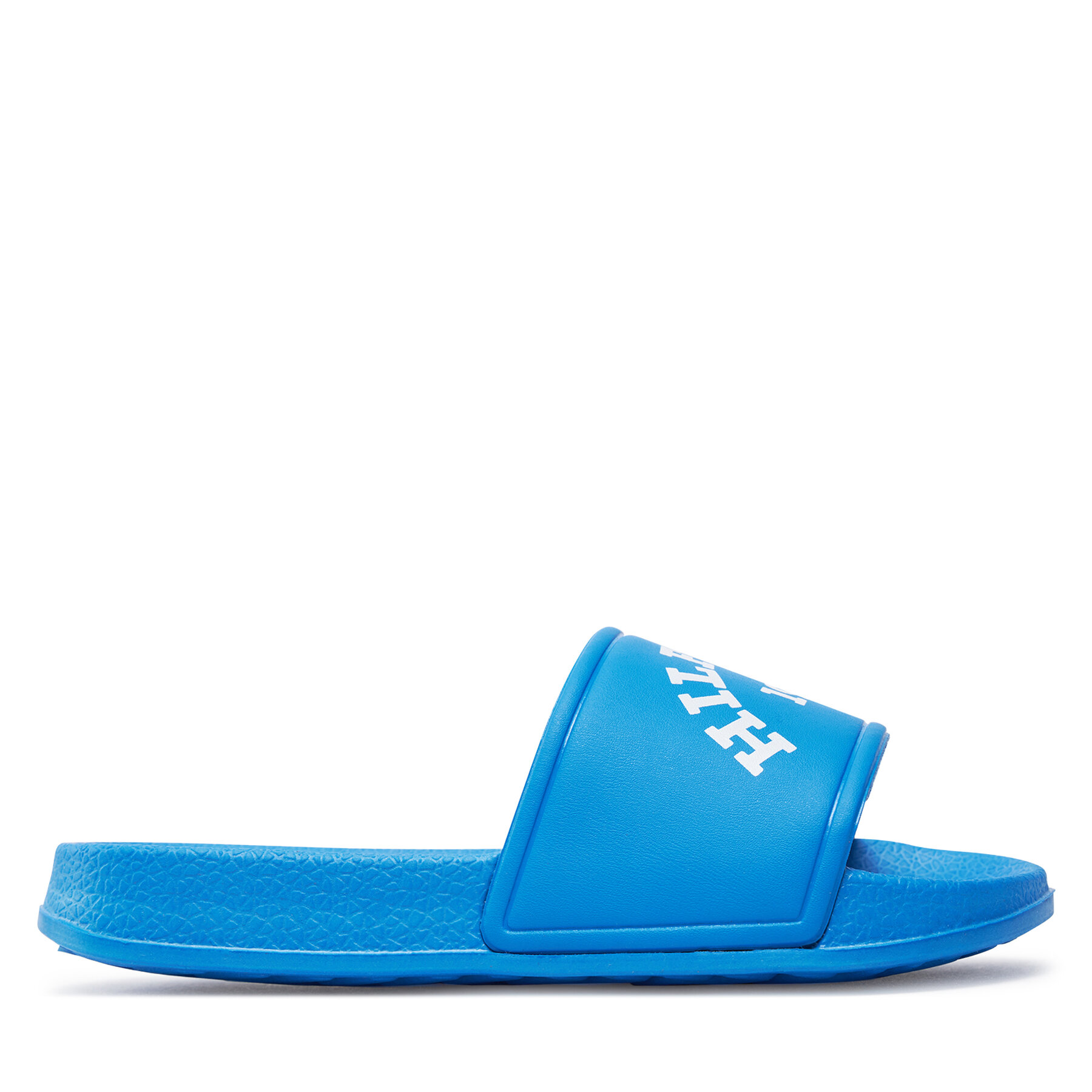 Mules / sandales de bain Tommy Hilfiger Logo Pool Slide T3B0-33457-1172 Bleu