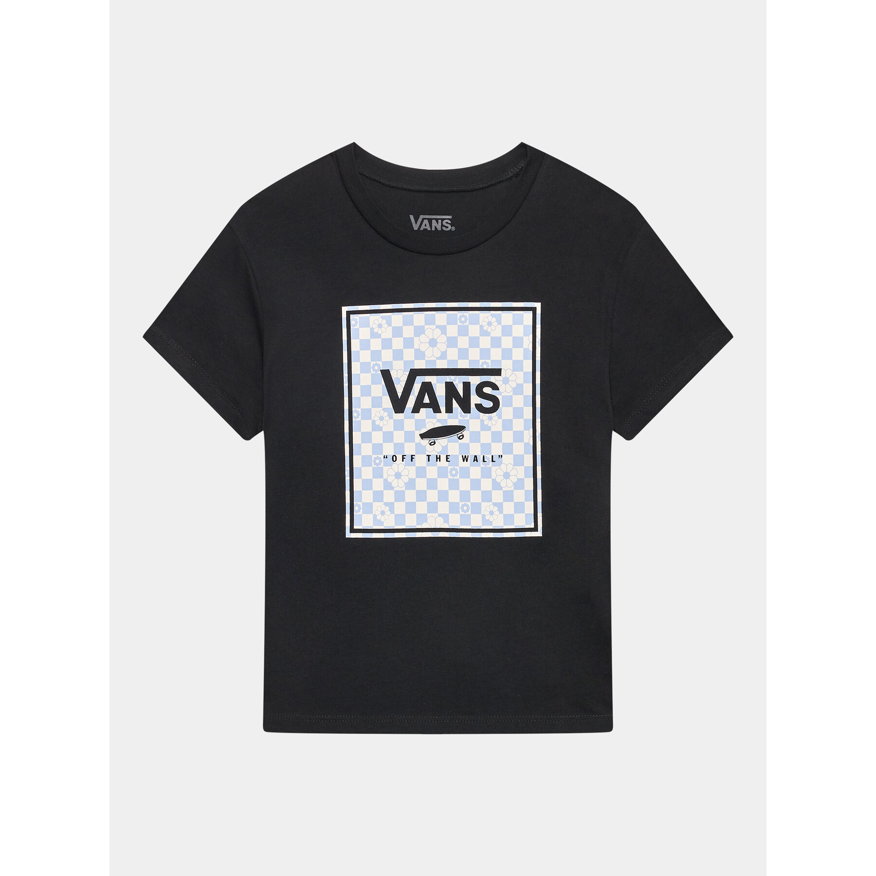 Vans T-Shirt Box Fill Floral Crew VN00078E Μαύρο Regular Fit