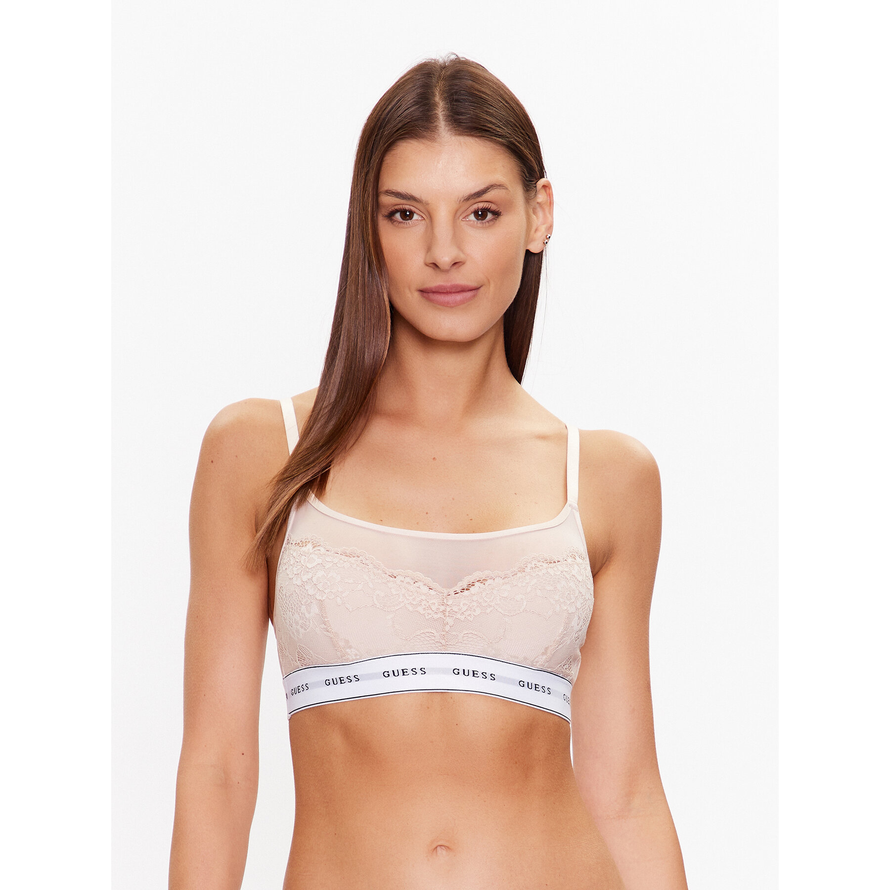 Guess Reggiseno top Belle O2BC07 KBBT0 Rosa