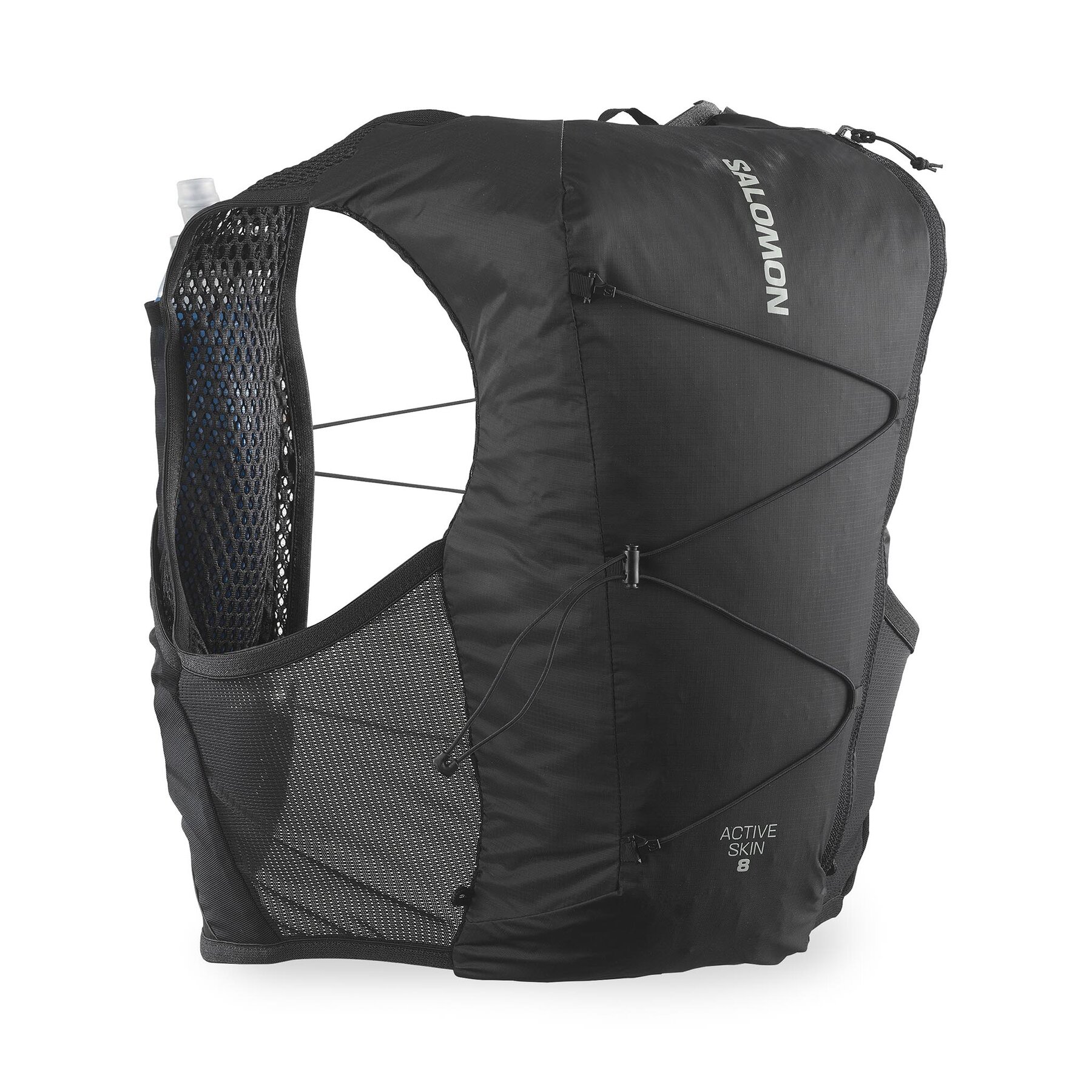 Prsluk za trčanje Salomon Active Skin 8 LC2177800 Crna
