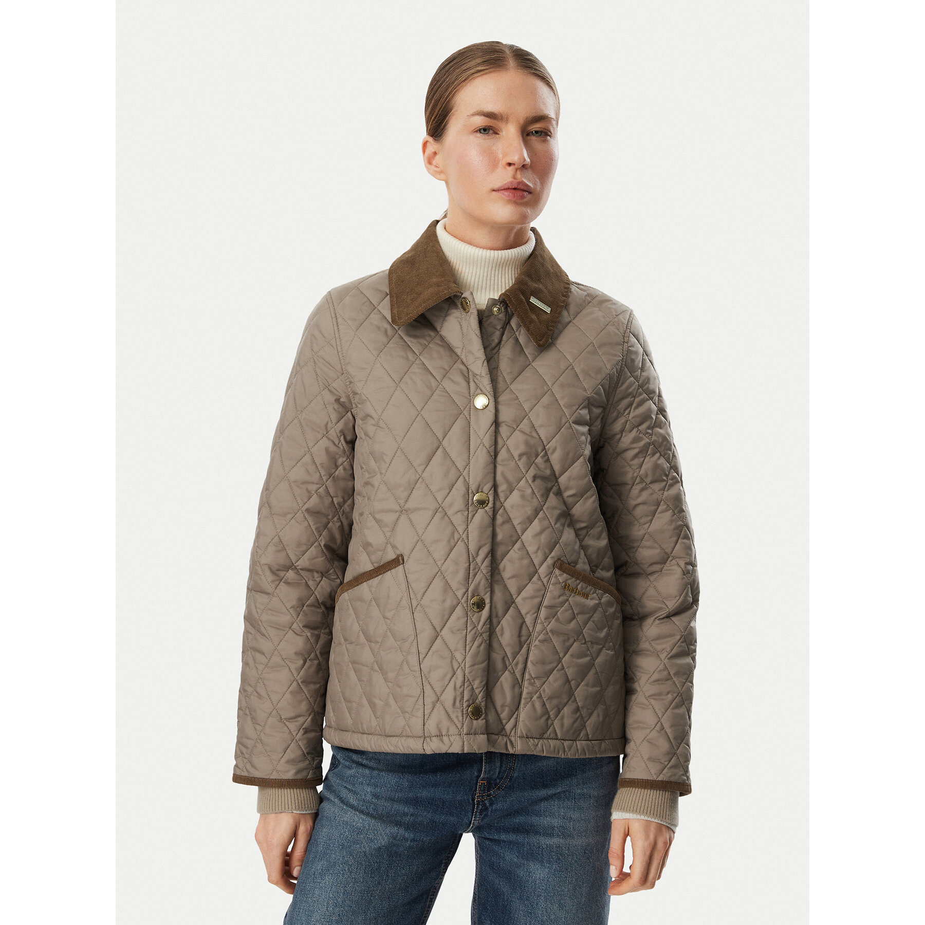 Barbour Übergangsjacke Icons LQU1851BE72 Beige Relaxed Fit