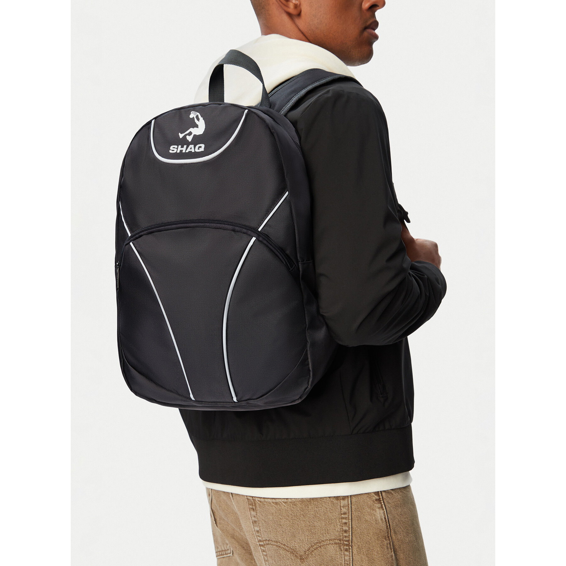 Nahrbtnik SHAQ CWBEO-SHAQ-P-001-10 Temno siva