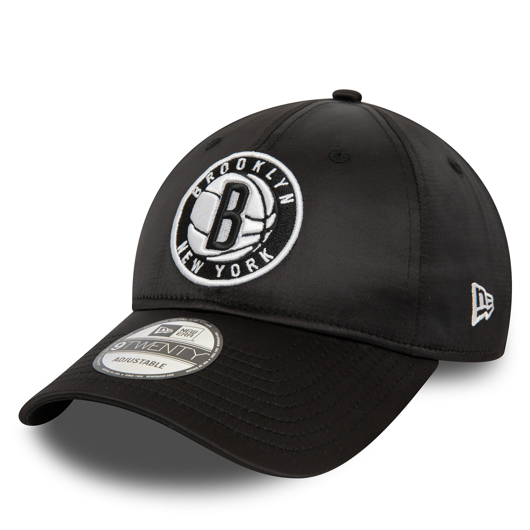  Baseball sapka New Era Nba Satin 920 Nets 60434968 Fekete akciós termékkép 1