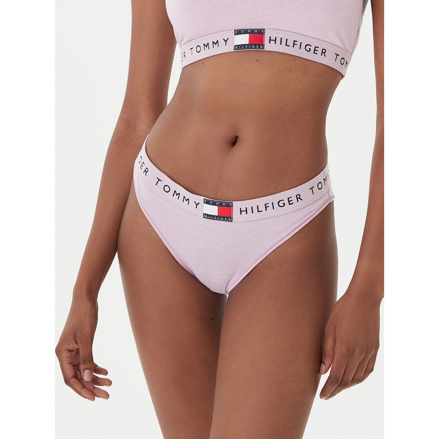 Tommy Hilfiger Klassischer Damenslip UW0UW06038 Rosa