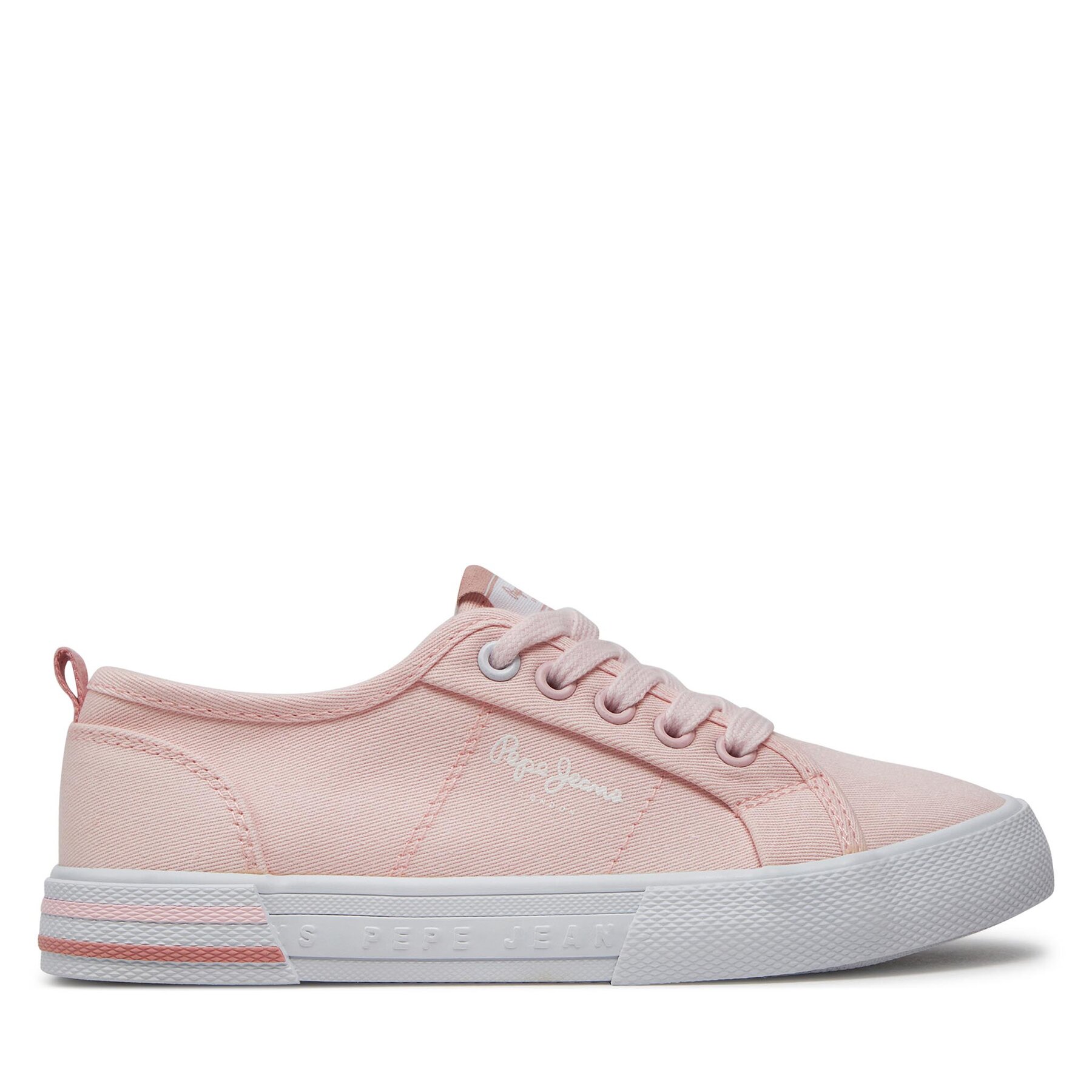 Dziecięce Tenisówki Pepe Jeans, Rozmiar 33 Różowy Brady Basic G PGS30604