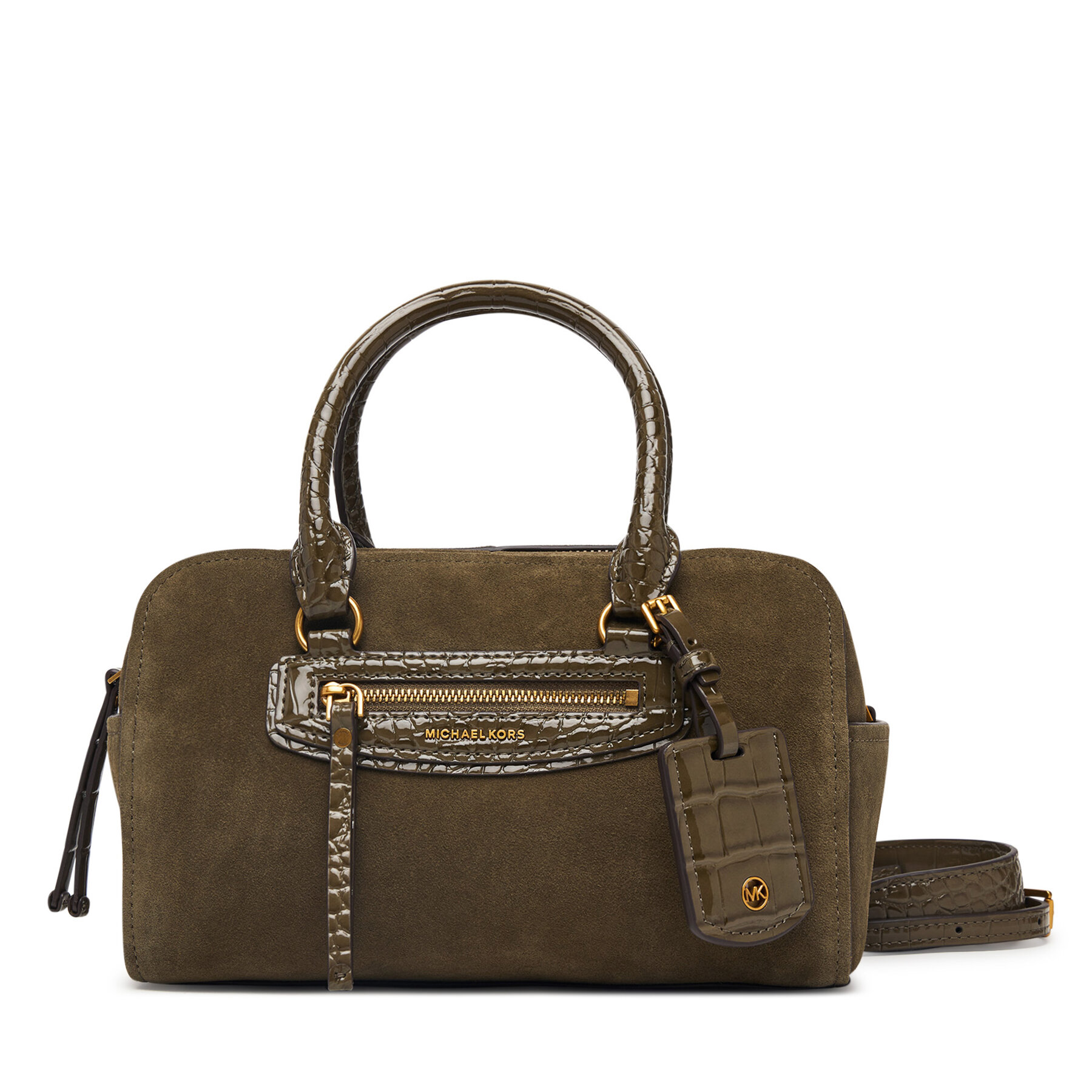 Geantă MICHAEL Michael Kors Jet Set 32F6ATVC0S Kaki