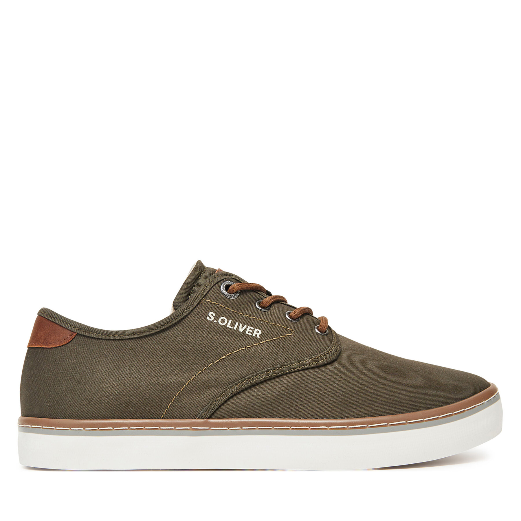 Męskie Półbuty s.Oliver, Rozmiar 41 Khaki 5-13620-42
