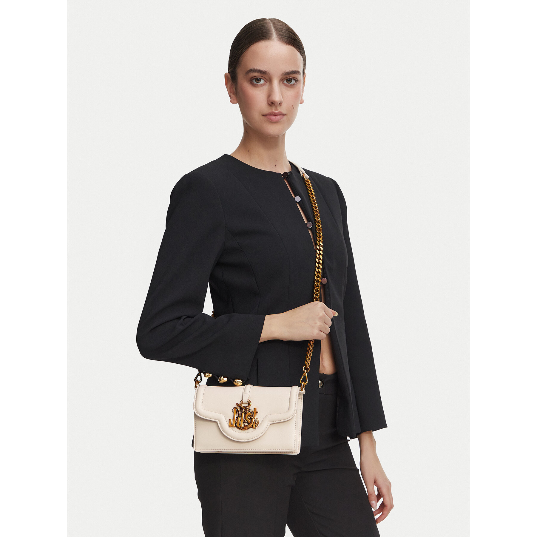 Torbica Just Cavalli 81RA5PN2 ZS749 Krem