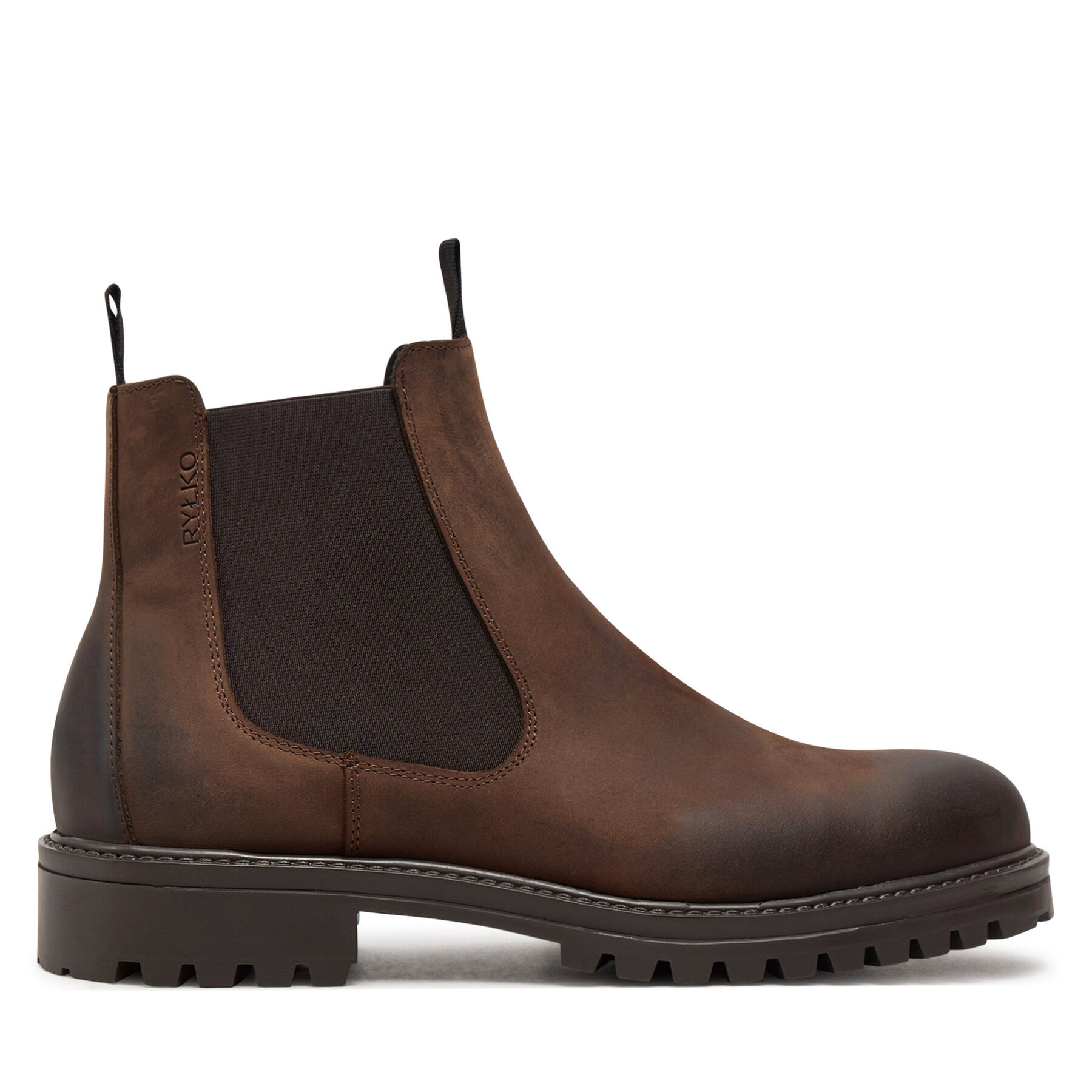 Botines Chelsea Ryłko IDDP10 Marrón