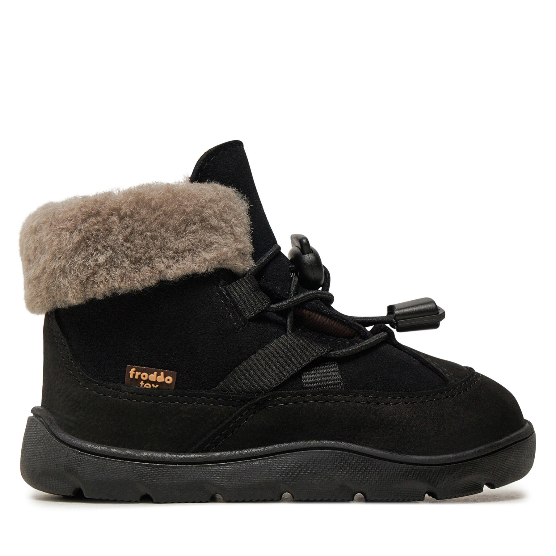 Šnurovacia obuv Froddo Zeru Tex Cosy Barefoot G3110258-5 M Čierna