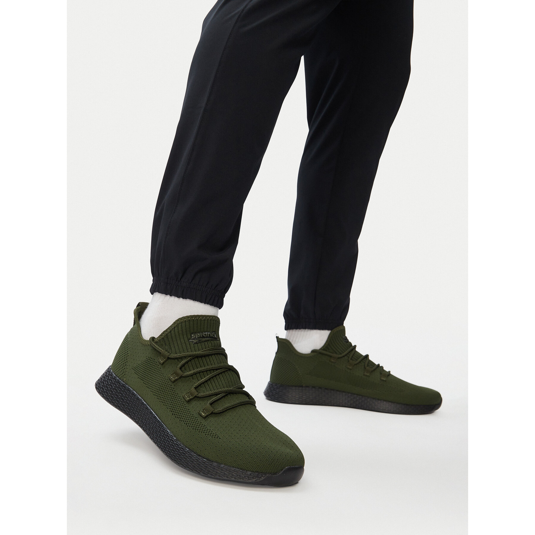 Sneakersy Sprandi CEOWB-MP72-21782 Kaki
