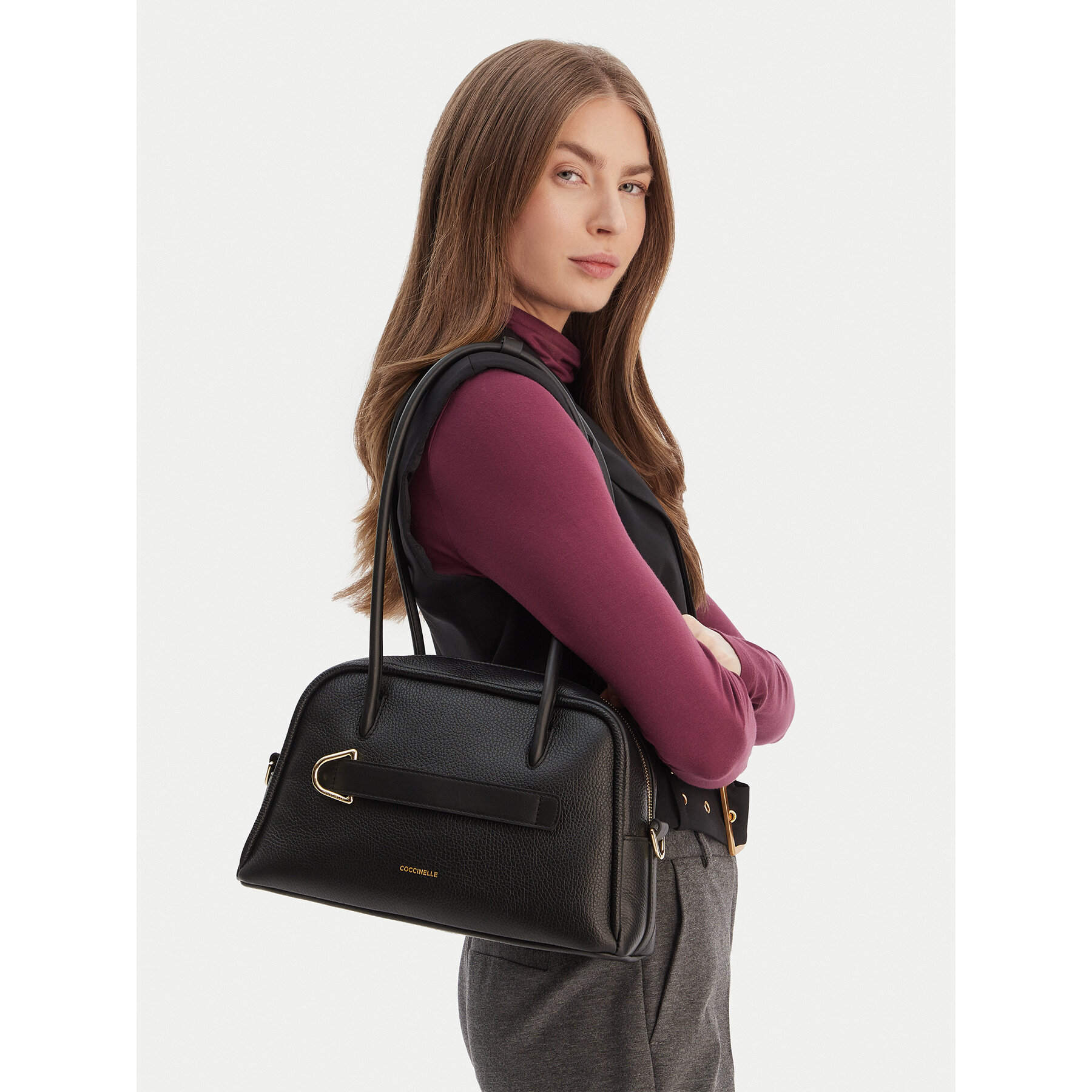 Geantă Coccinelle U4A Coccinellepaki E1 U4A 12 01 01 Negru