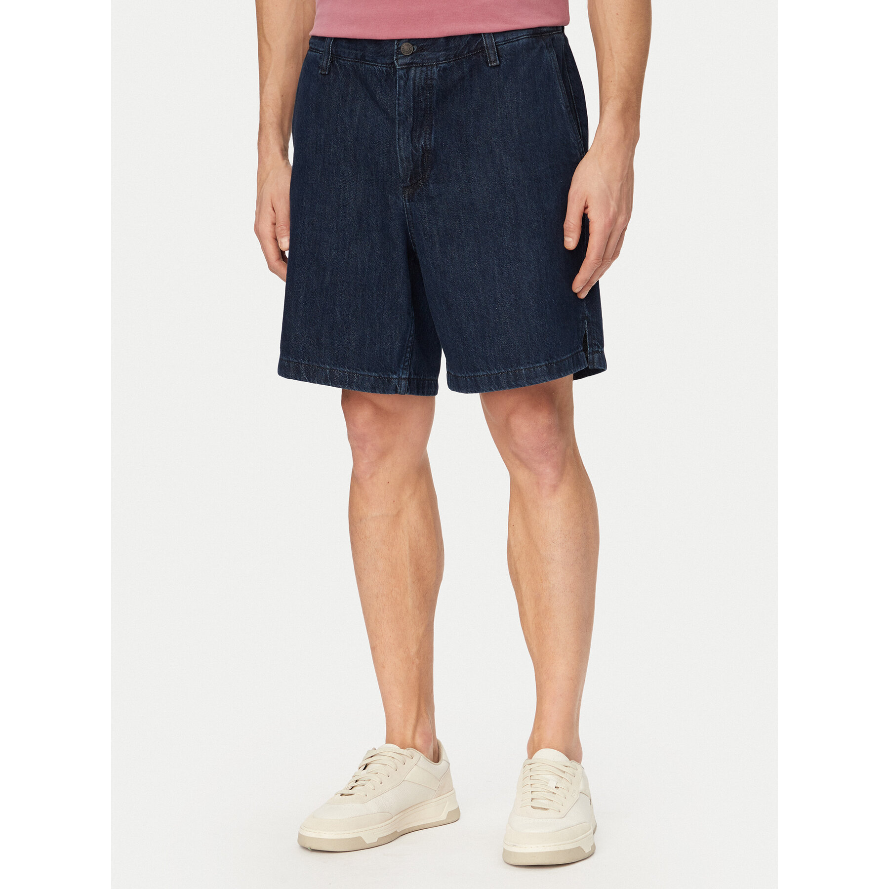 BOSS Jeansshorts Sandrew 50557454 Dunkelblau Relaxed Fit