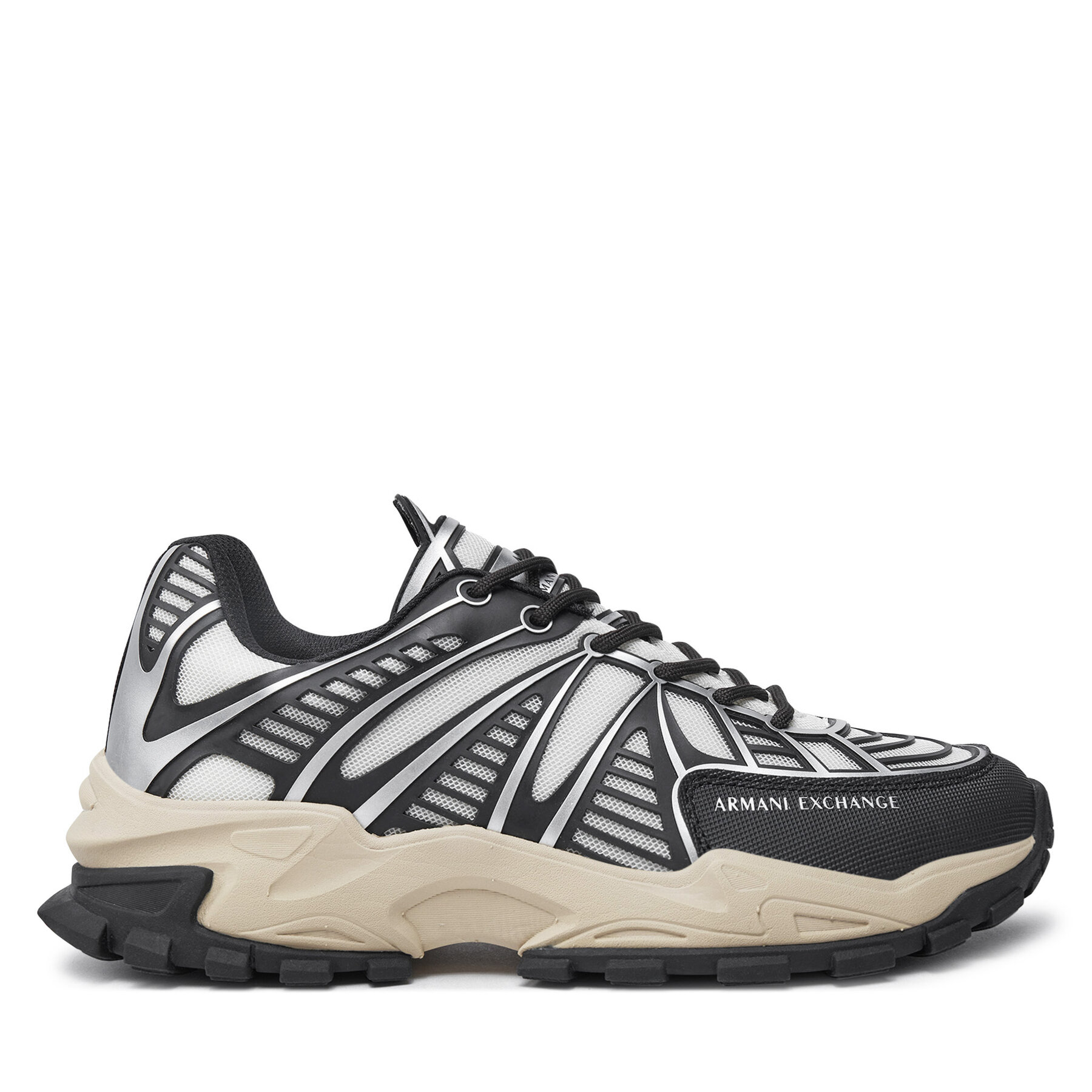 Snīkeri Armani Exchange XUX238 XV907 Pelēks