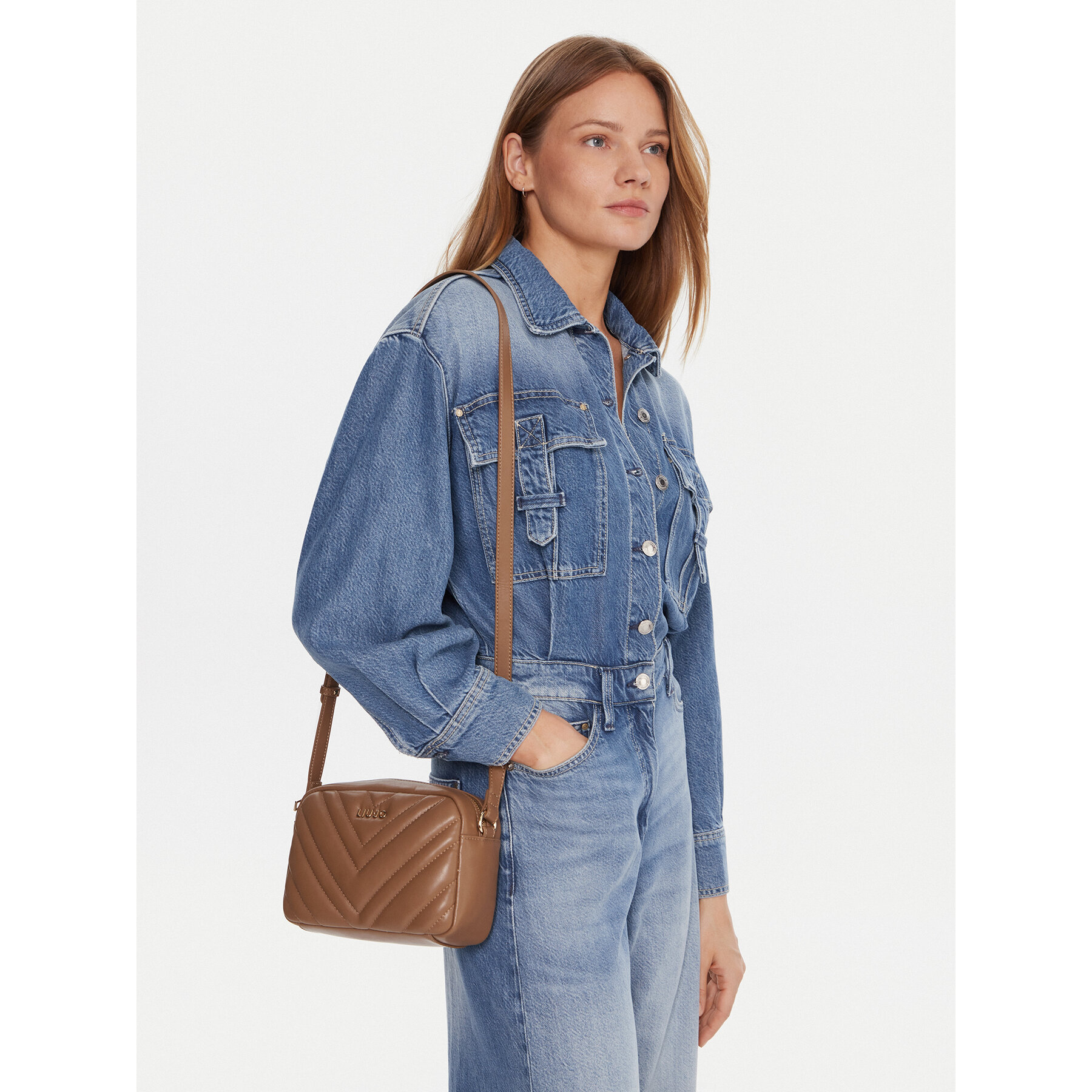 Дамска чанта Liu Jo Lunny AF5187 E0426 Кафяв