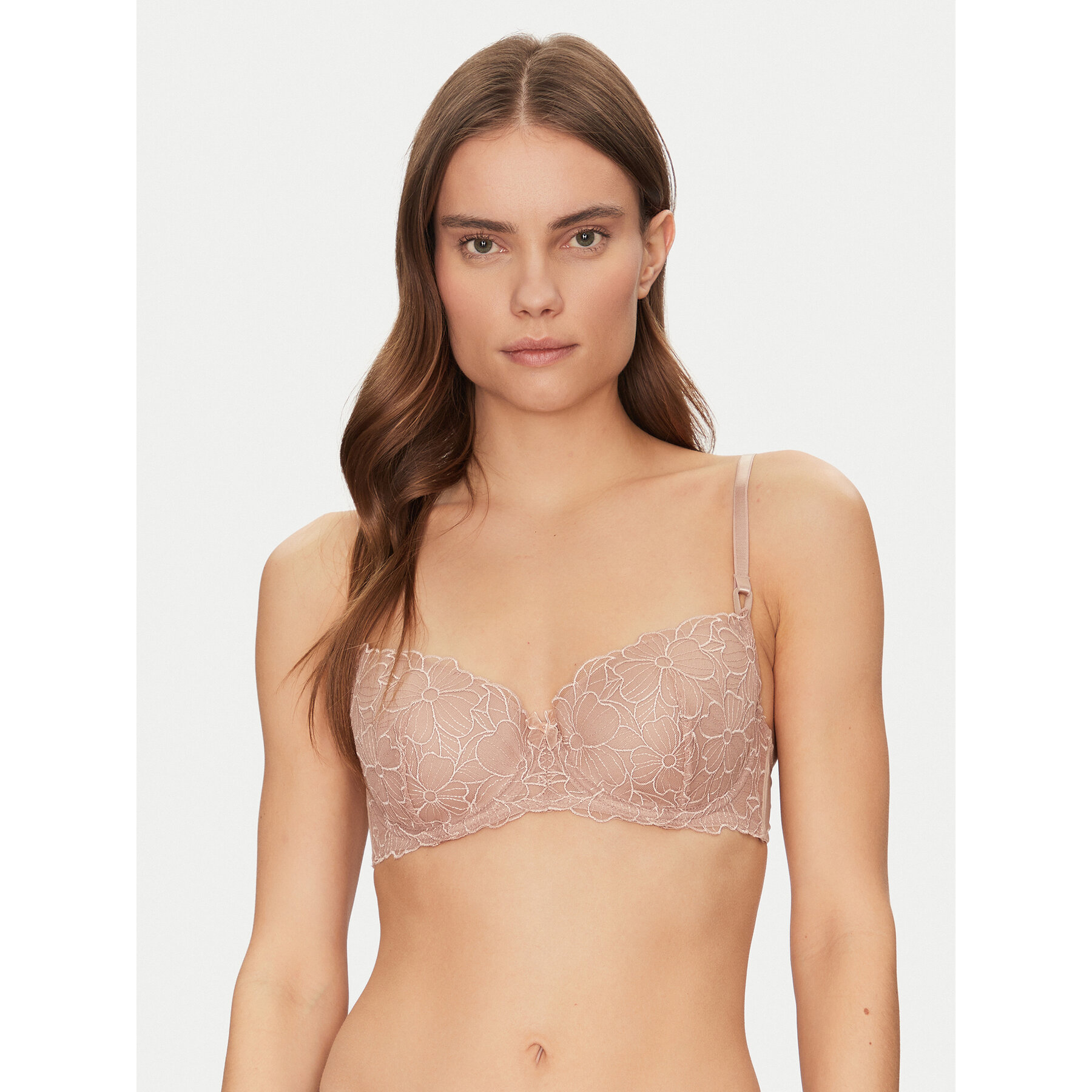 Hunkemöller Melltartó alsó huzallal Anya 206262 Bézs