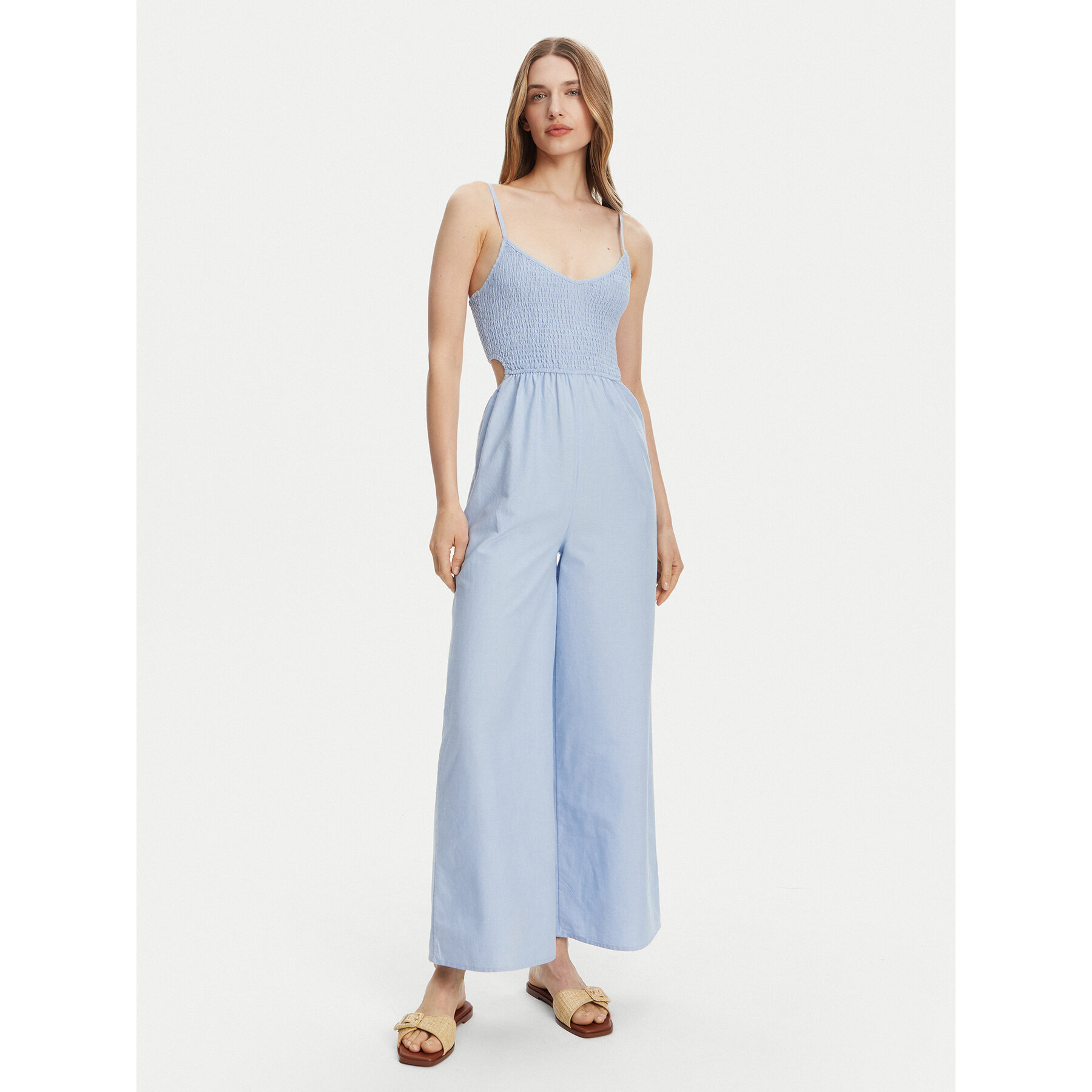 Billabong Sommerkleid EBJWO03003 Blau Regular Fit