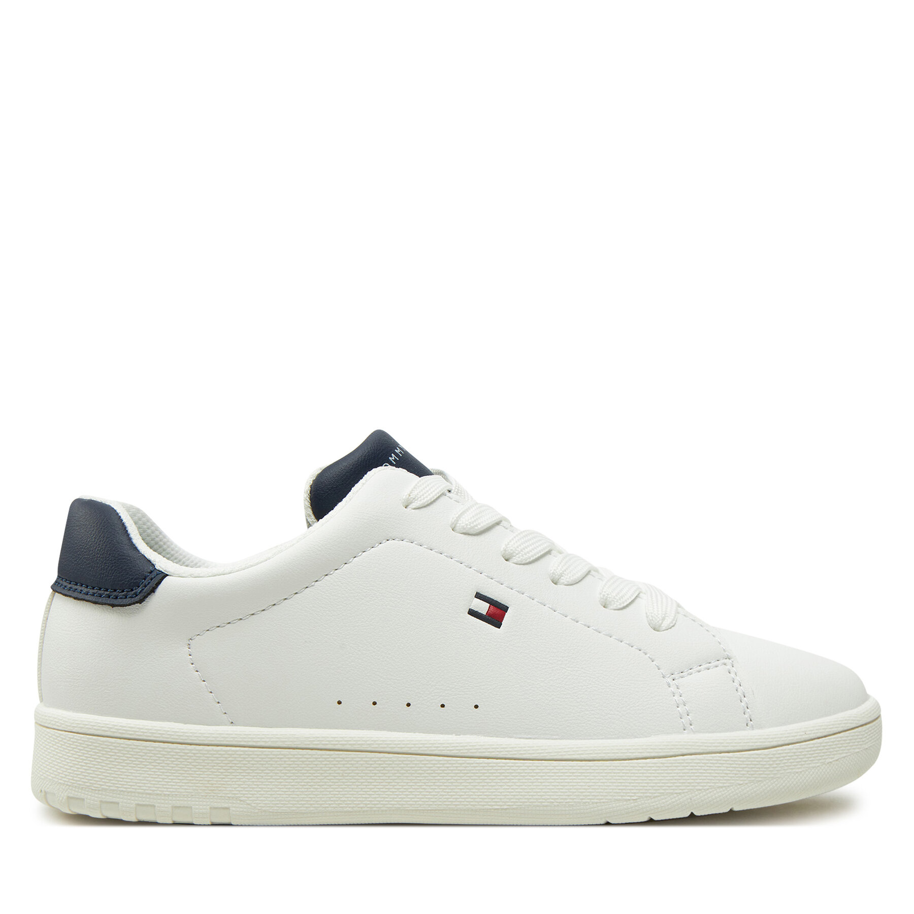 Sneakers Tommy Hilfiger Low Cut Lace-Up Sneaker T3X9-33848-1355 S Blanc