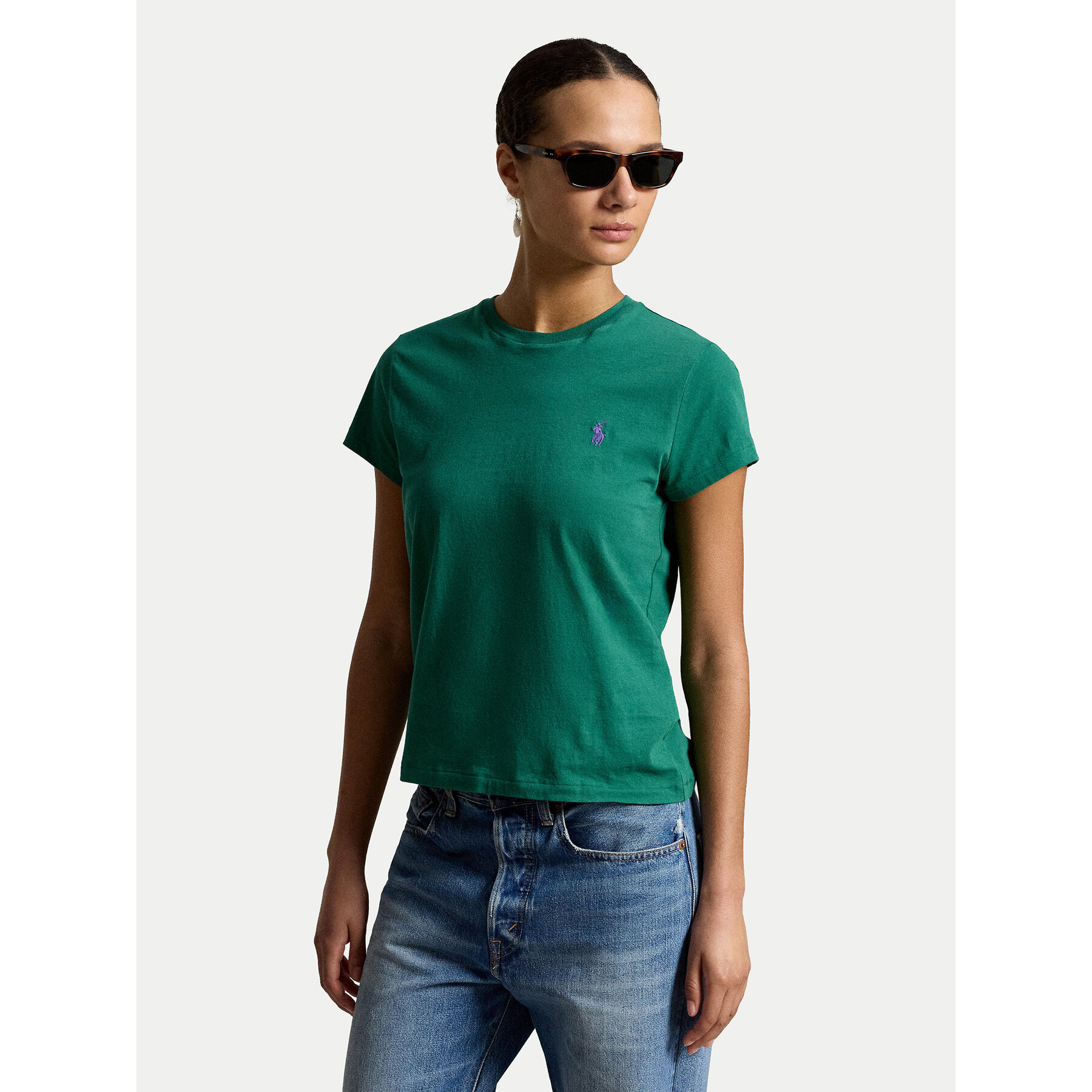 Polo Ralph Lauren T-Shirt 211B14605027 Grün Regular Fit
