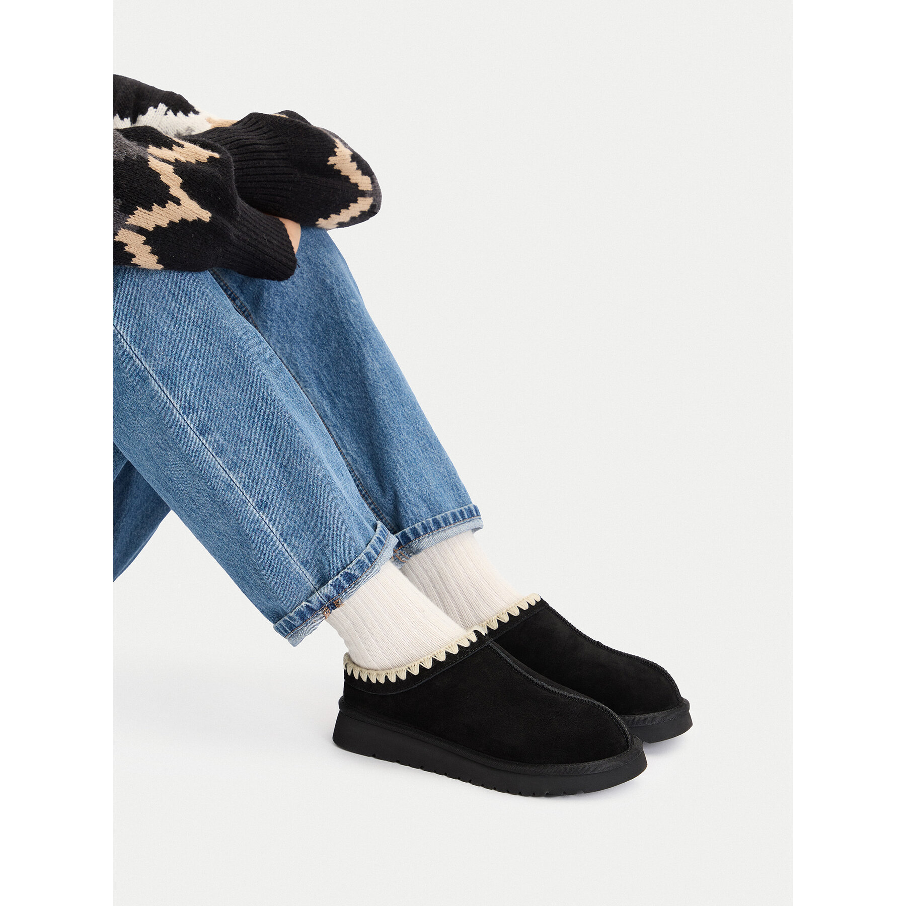 Snehule Badura EO-DAISY-TS6299-01 Čierna