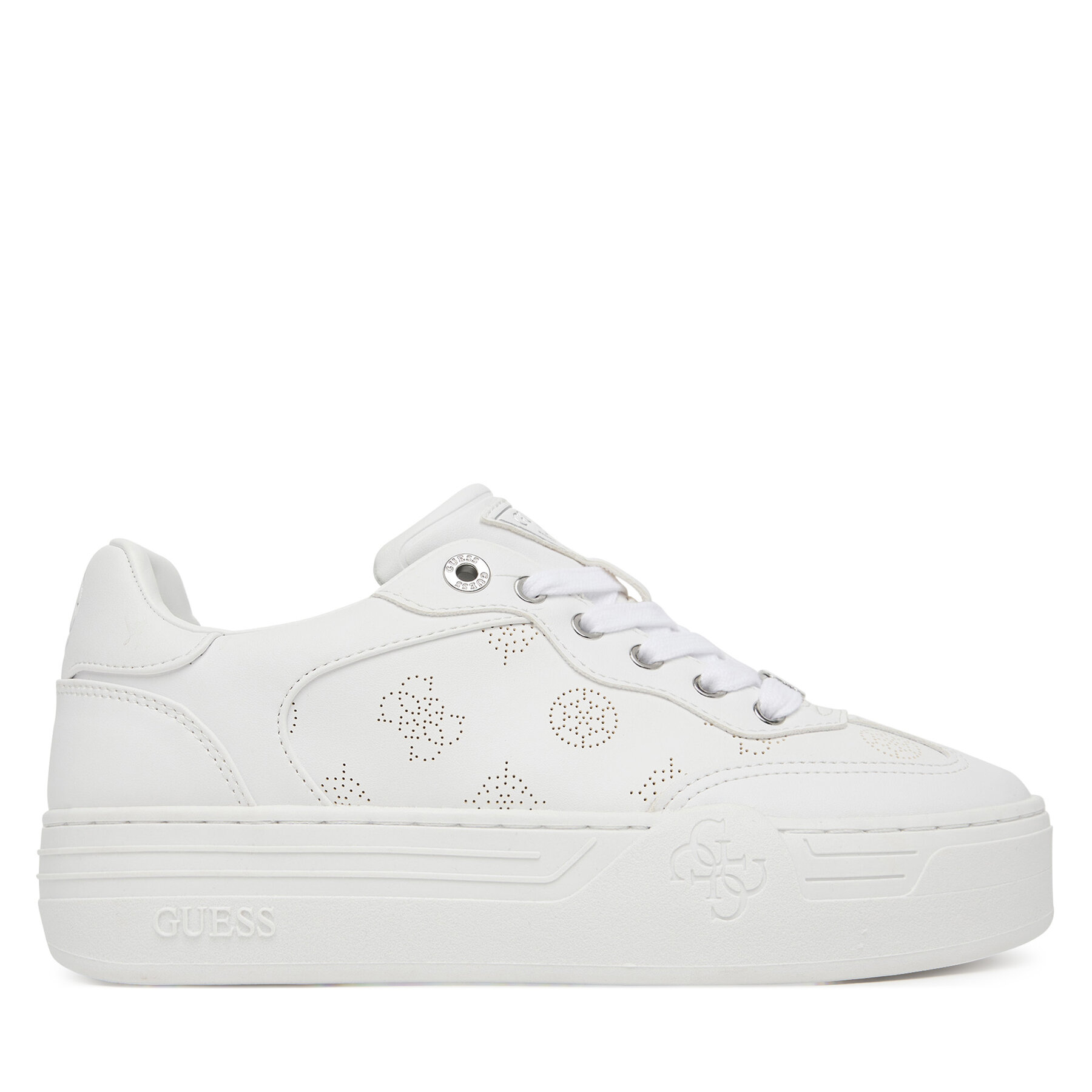 Sneakersy Guess FLPSW3 FAL12 Biela