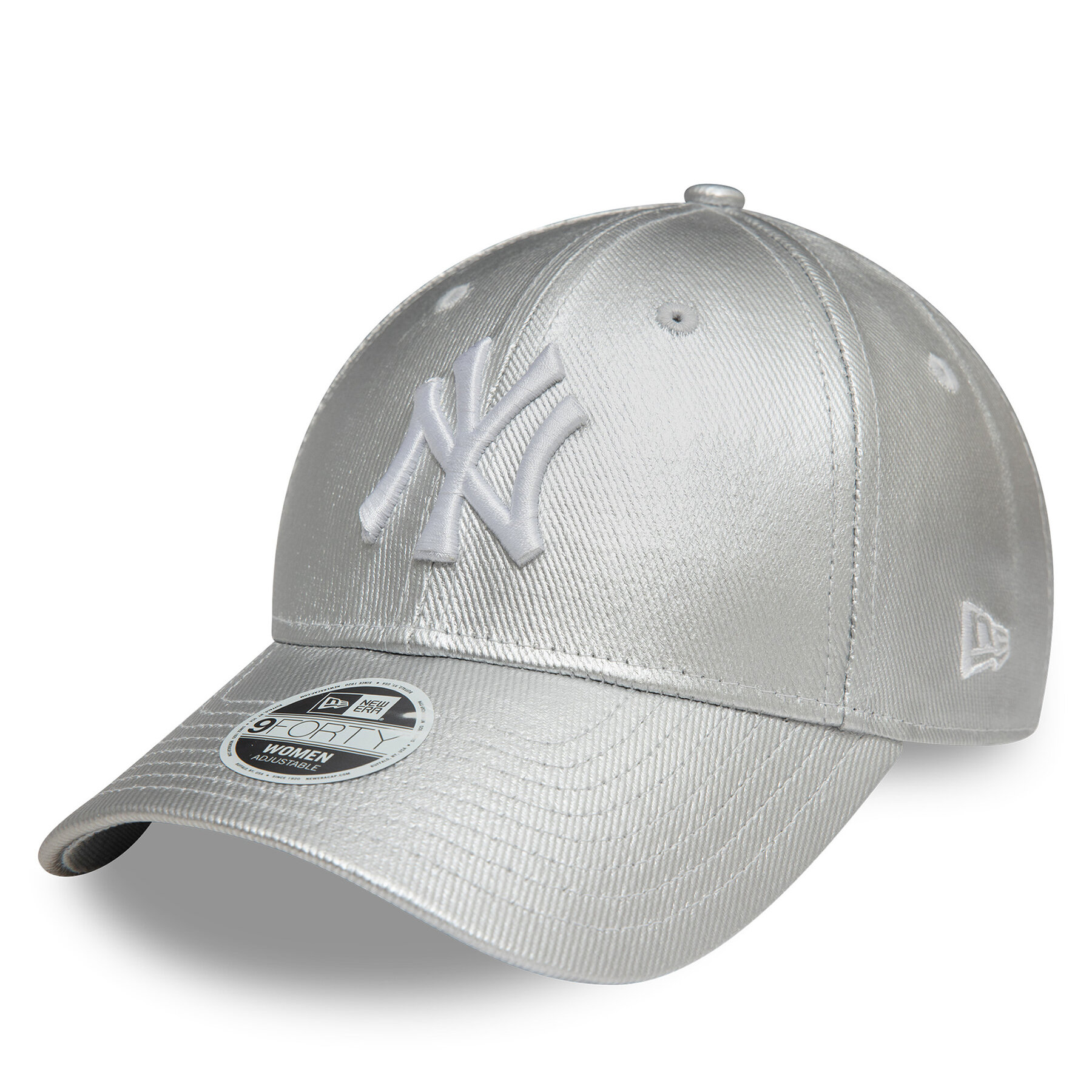 Cappellino New Era New York Yankees Met Denim 9Forty 60595374 Argento