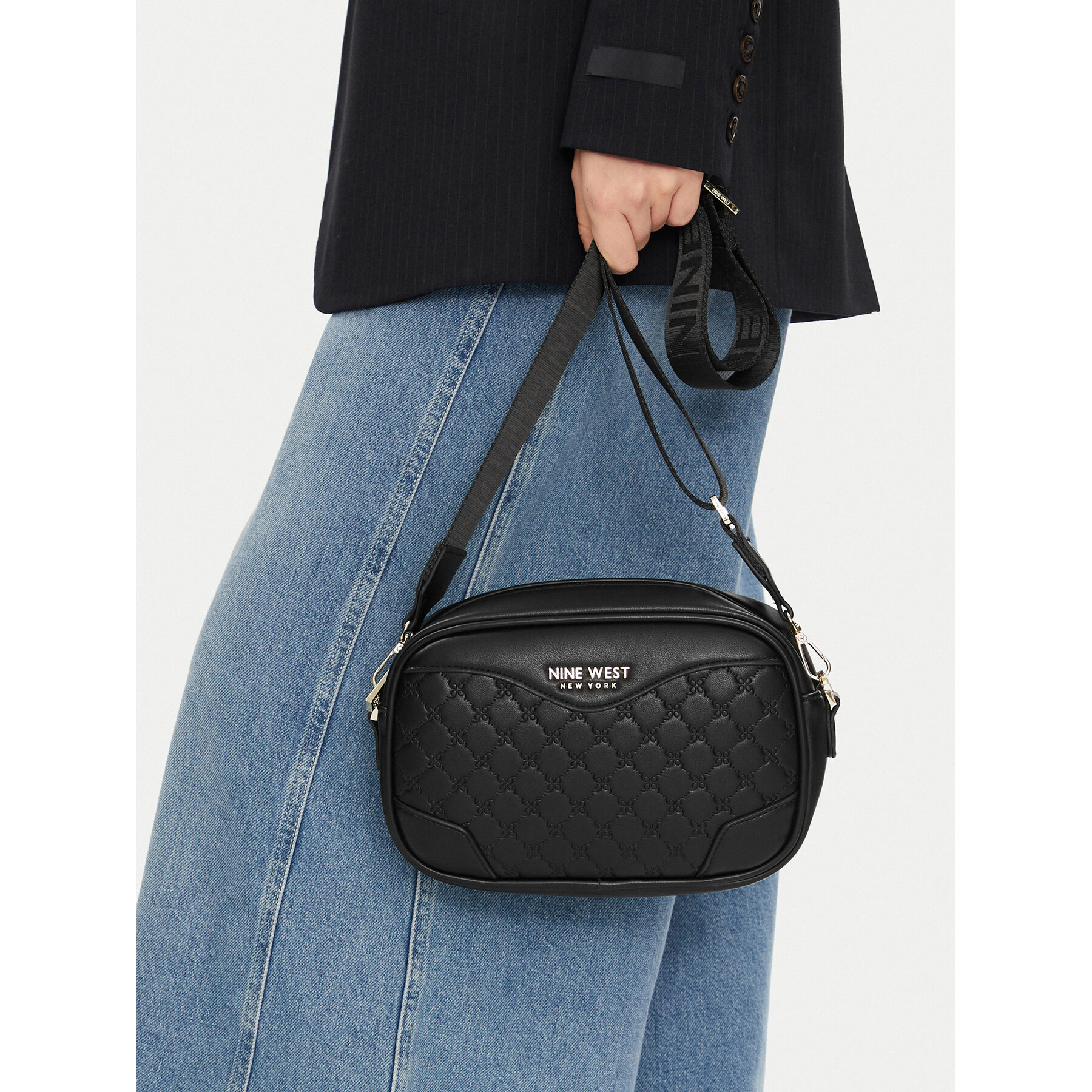 Nine West Τσάντα Nine West CEO-ZOE-I-S241233 Μαύρο